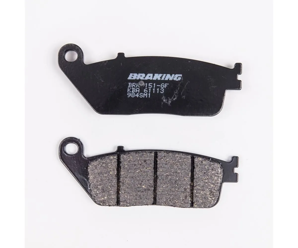 Pastiglia Freno Posteriore Destro Braking Sm1 Per Kymco Xciting Abs 400 2014 > 2017-984SM1-422081