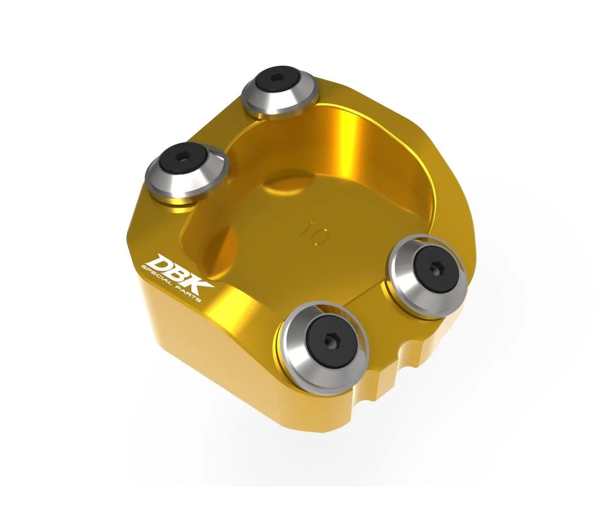 Base Appoggio Cavalletto Maggiorata + 12mm. Oro Dbk Per Moto Guzzi Stelvio 2024-BAC10B-413940