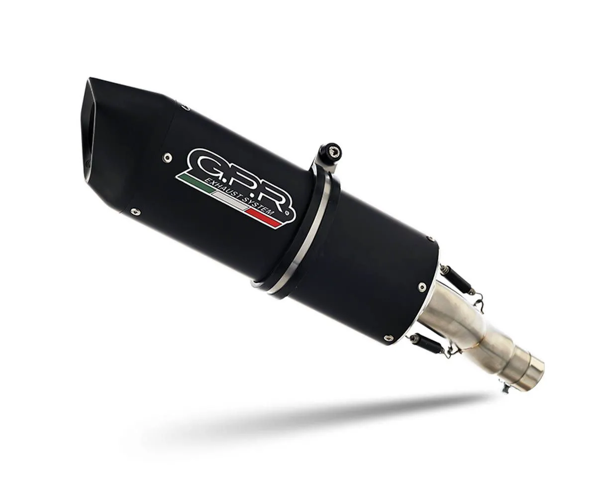 Terminale Di Scarico Gpr Furore Evo4 Nero Omologato Benelli Trk 702 X 2023 > 2024.-BE.25.FNE4-414484