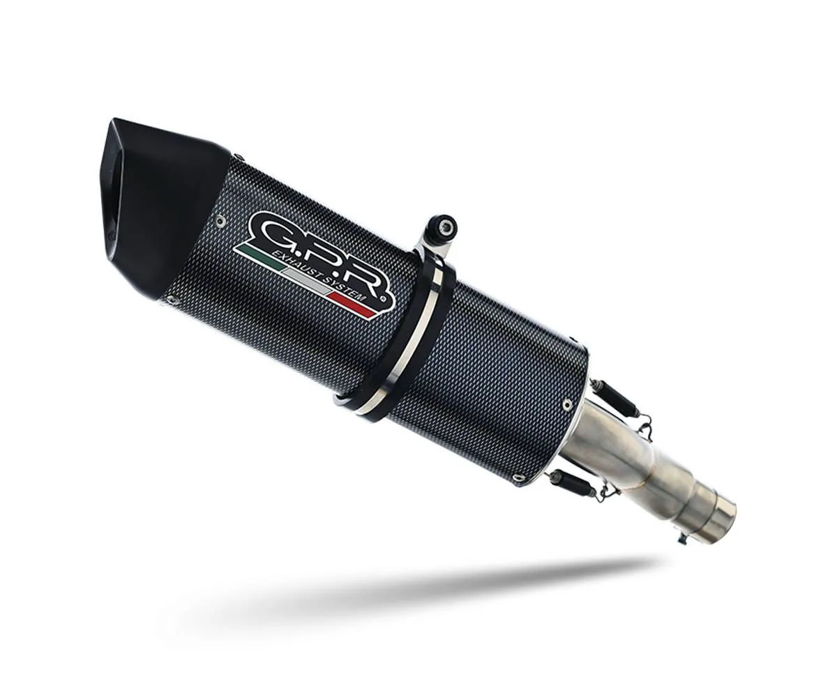 Terminale Di Scarico Gpr Furore Evo4 Poppy Omologato Nero Opaco Per Benelli Trk 702 X 2023 > 2024.-BE.25.FP4-414485