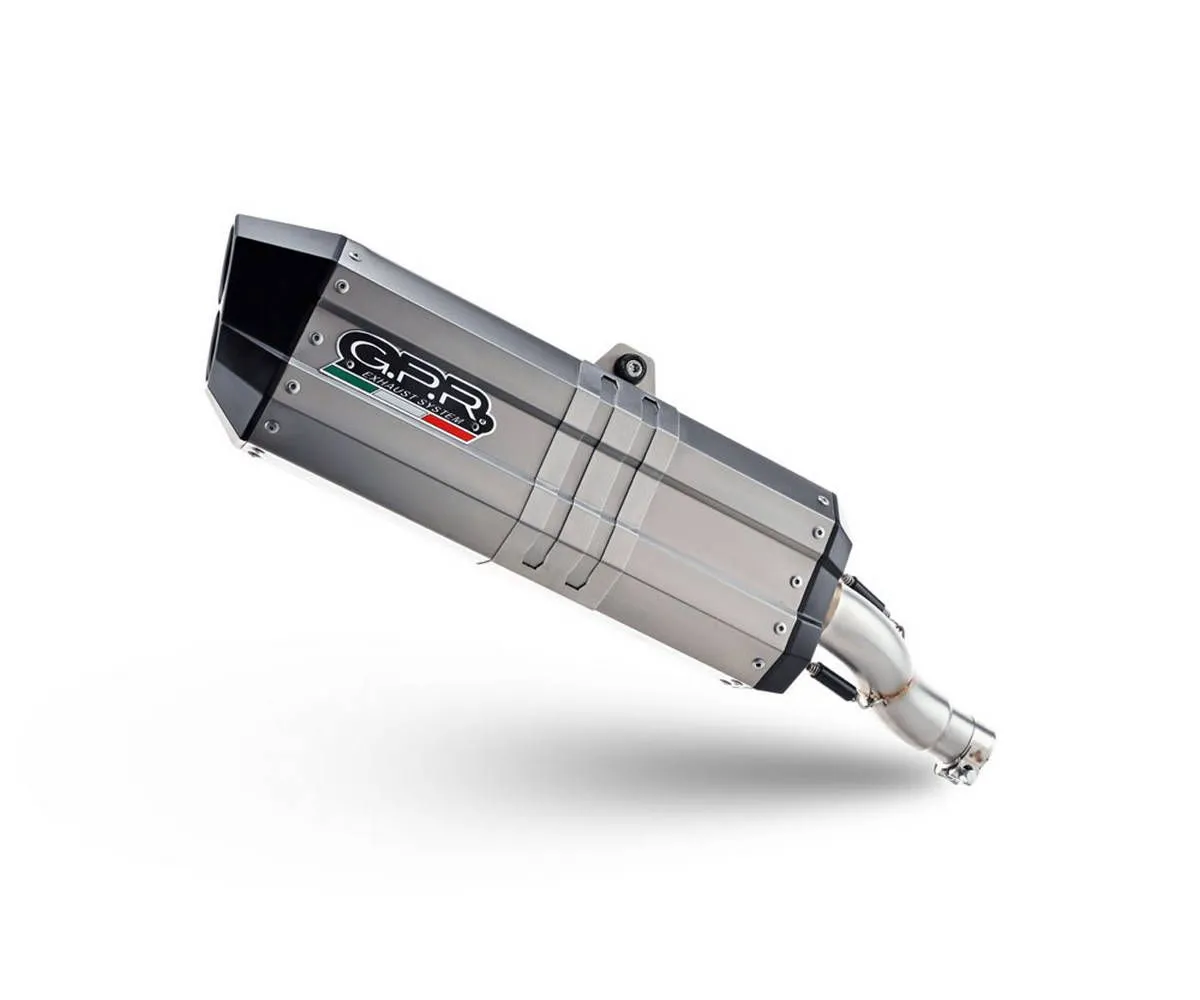 Terminale Di Scarico Gpr Omologato Hyper Sonic Titanium Per Benelli Trk 702 X 2023 > 2024-BE.25.HYSOTIT-419567