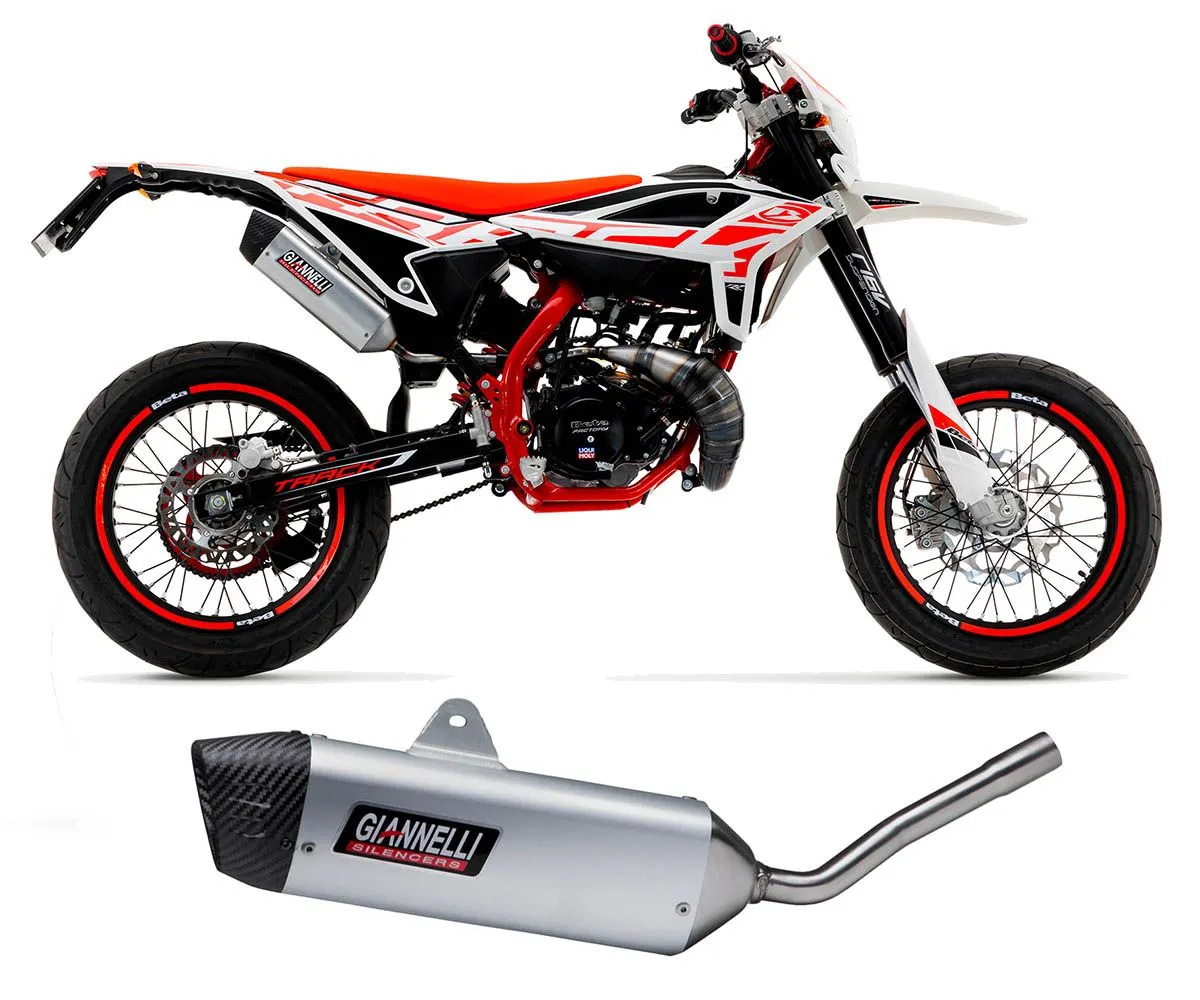 Scarico Completo Giannelli Sonic Alluminio Beta Rr 50 Motard 2022 > 2023-34718HS--34096HF-413498