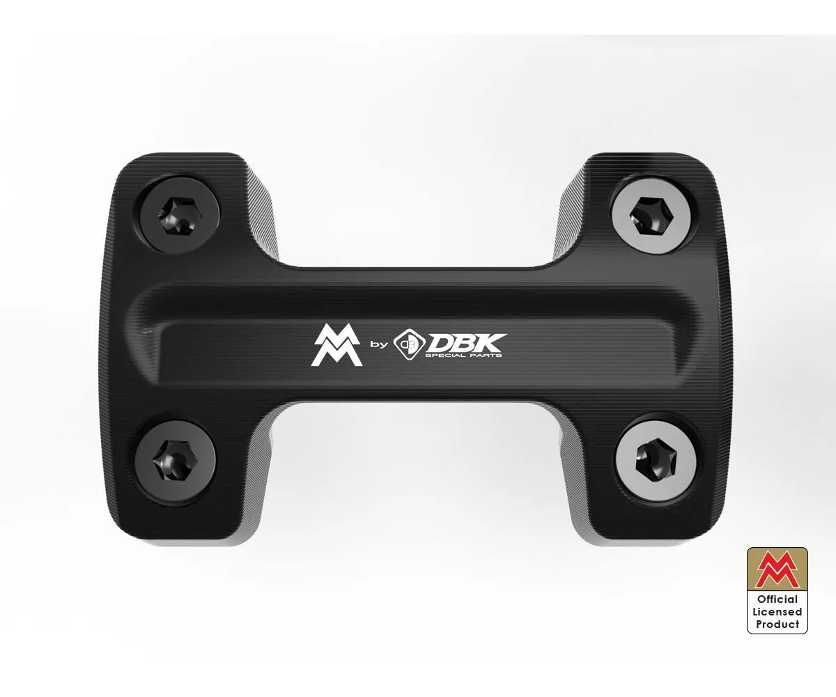 Blocco Manubrio Nero Dbk Per Moto Morini X Cape 650 2021 > 2024-BM18D-396470