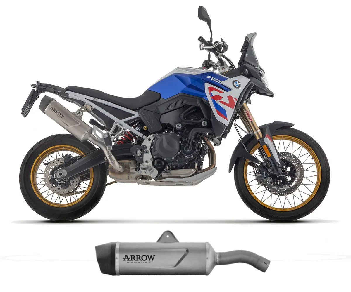 Terminale Di Scarico Arrow Indy Race Evo In Titanio Per Bmw F 900 Gs / Adventure 2024.-72653PK-414454
