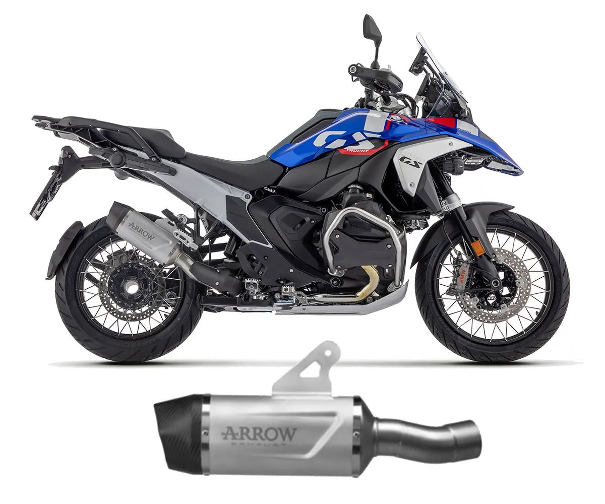 Terminale Di Scarico Arrow Indy Race Evo In Titanio Per Bmw R 1300 Gs 2023 > 2024.-72651PK-400617