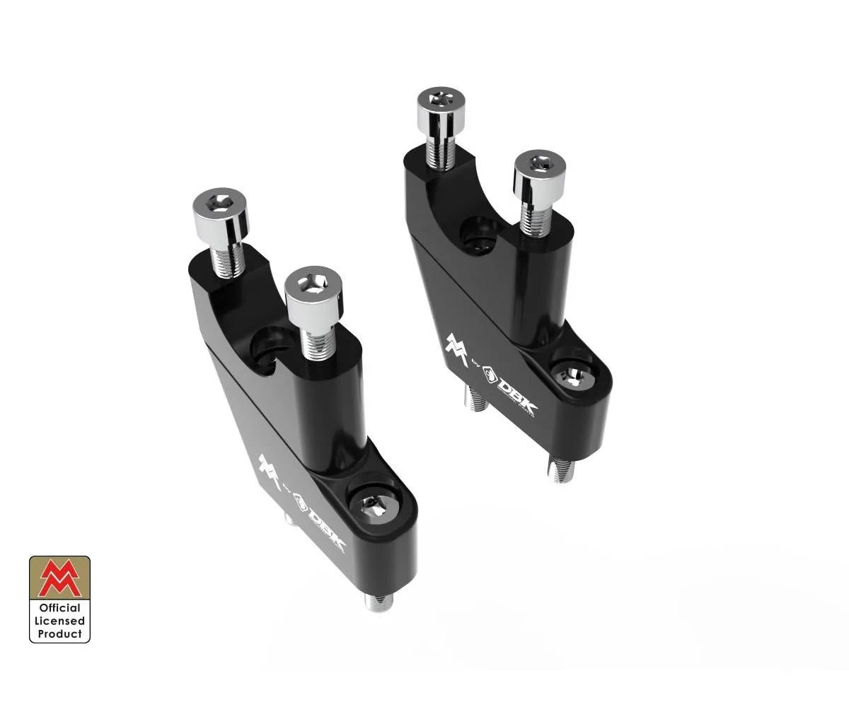 Kit Riser Alza Manubrio Nero Dbk Per Moto Morini Seiemmezzo Scr 2022 > 2024-BRM04D-396490