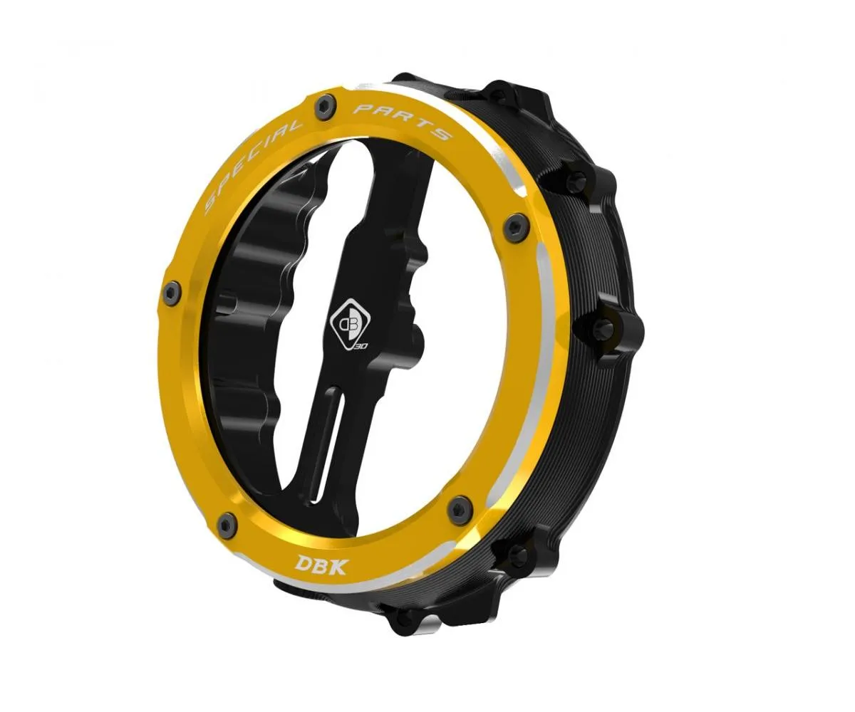 Carter Frizione Bagno Olio Trasparente 3d-evo Nero Oro Dbk Per Bmw M1000r 2023 > 2024-CCDV12DB-396512