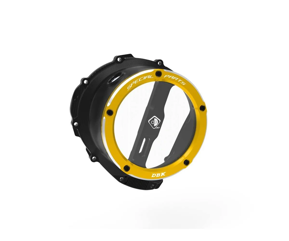 Carter Frizione Bagno Olio Trasparente 3d-evo Nero Oro Dbk Per Triumph Street Triple 765 Moto2 Edition 2023 > 2024-CCDV13DB-396532