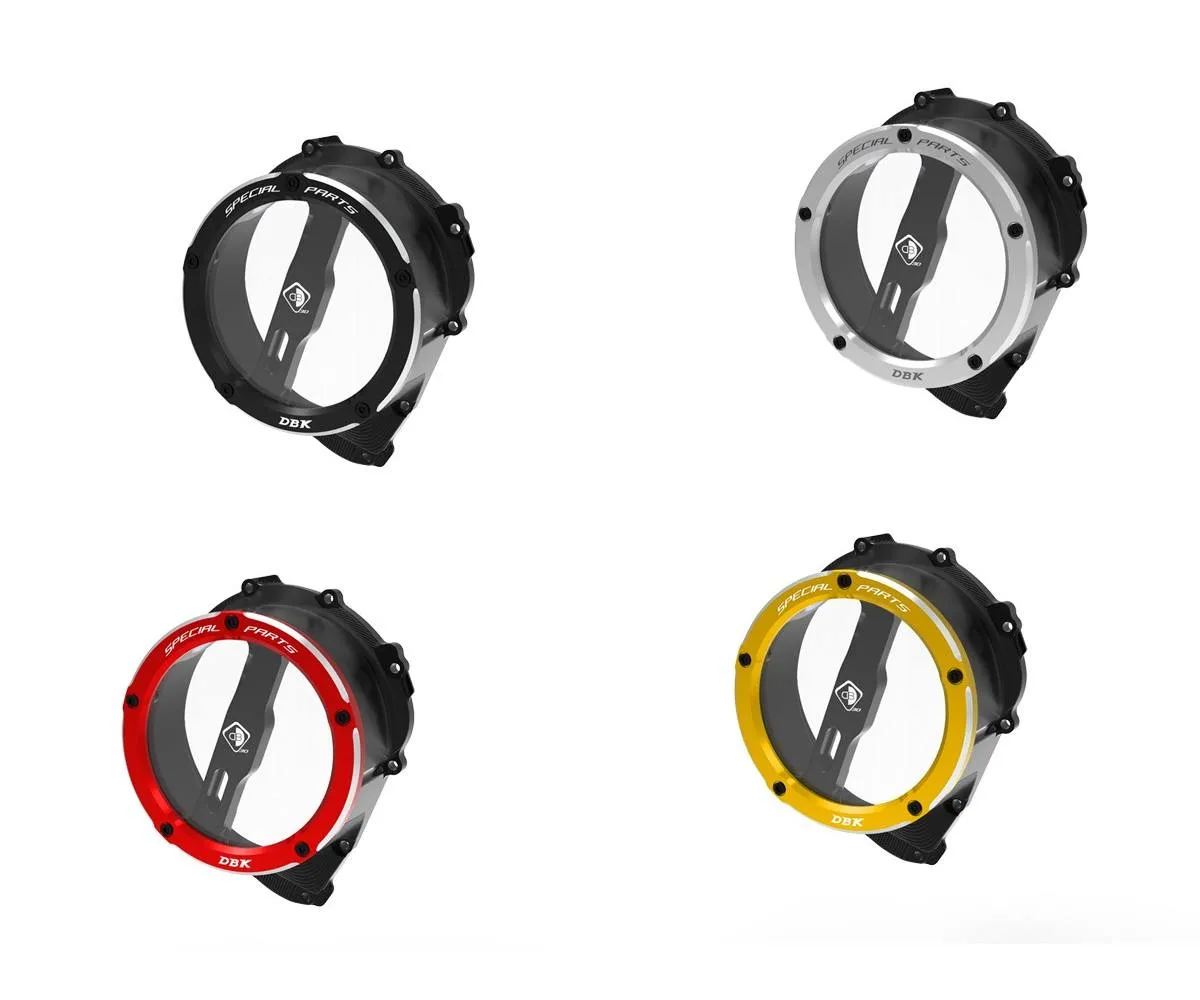 Carter Frizione Bagno Olio Trasparente 3d-evo Nero Dbk Per Triumph Street Triple 765 Moto2 Edition 2023 > 2024-CCDV13DD-396533