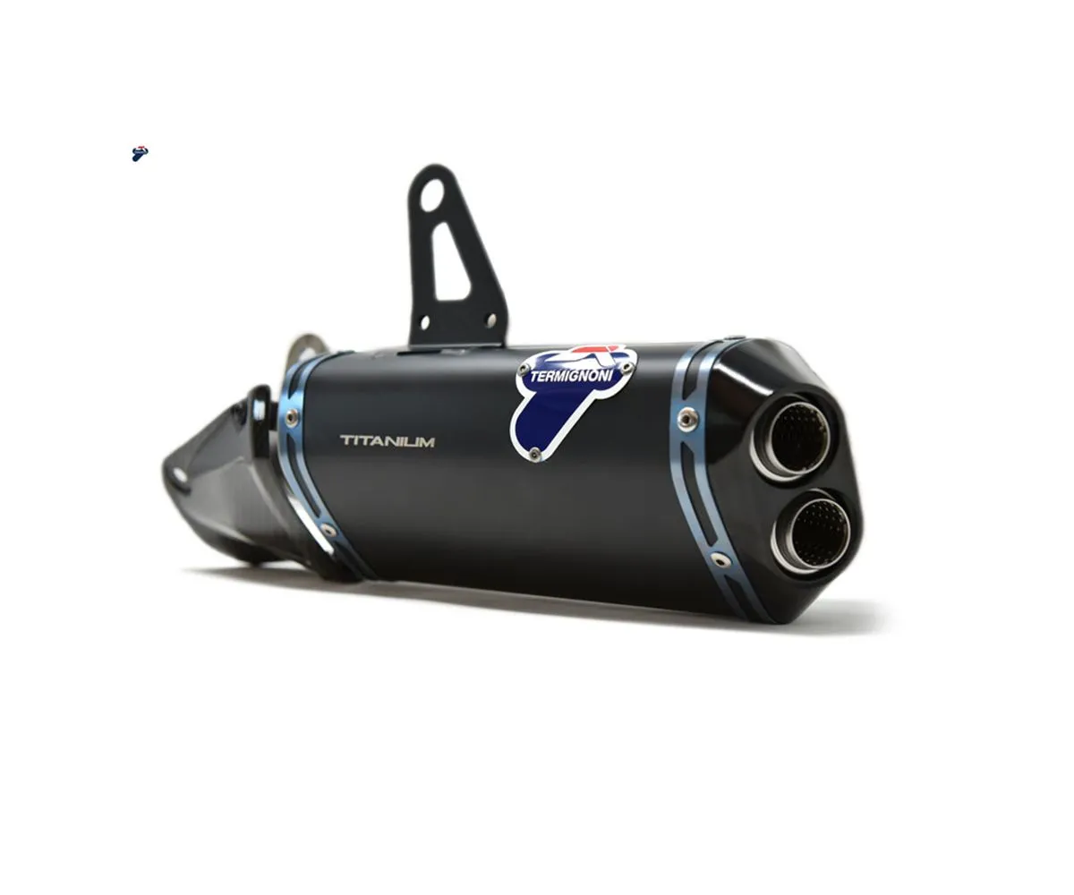 Terminali Di Scarico Racing Termignoni Black Edition Per Ducati Panigale V4 S,r 2018 > 2023-D18409400INA-249528