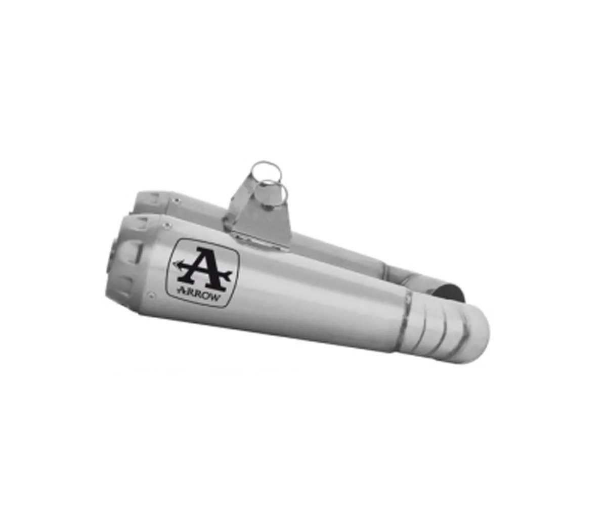 Coppia Terminali Di Scarico Arrow Pro-race Titanio Ducati Hypermotard 698 Mono / Rve 2024.-71978PR-415020
