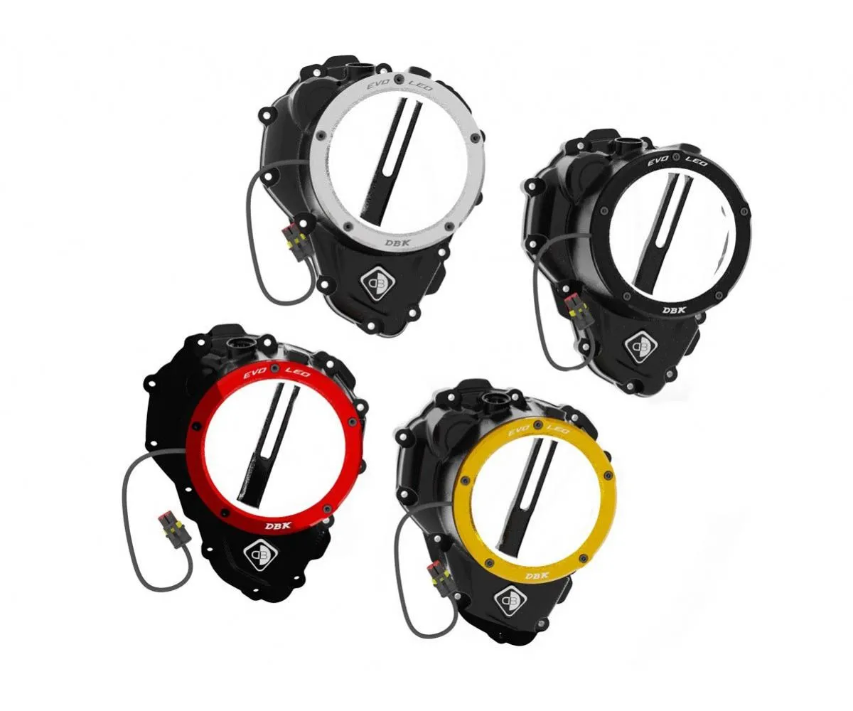 Coperchio Frizione Trasparente Evo Led Dbk Per Triumph Speed Triple 1200 2021 > 2025-CCDVL16-425080