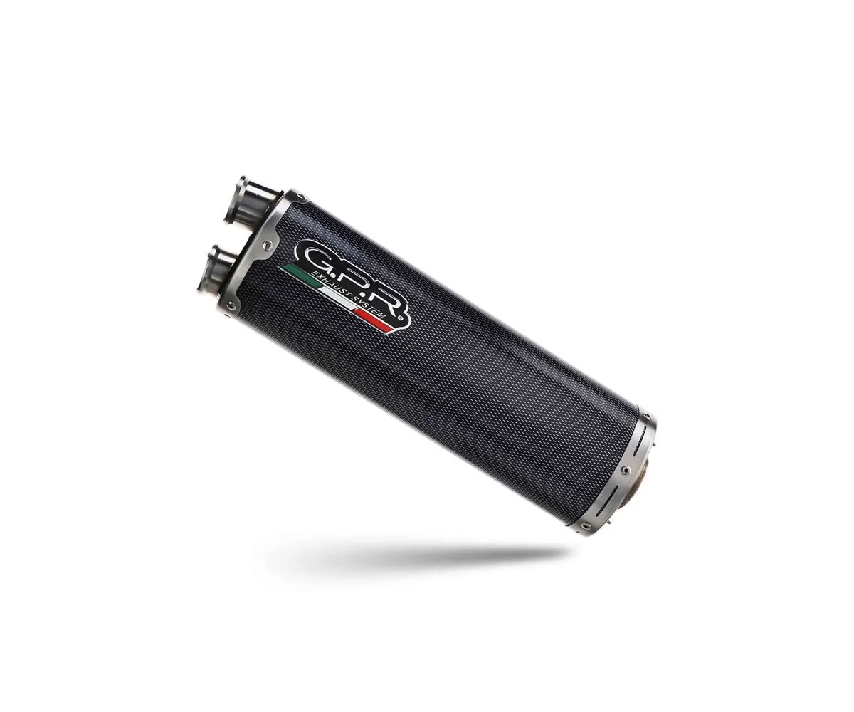 Terminale Di Scarico Gpr Omologato Dual Poppy Per Cf Moto 800 Mt Sport 2025 > 2026-E5.CF.11.1.DUAL.PO-424807