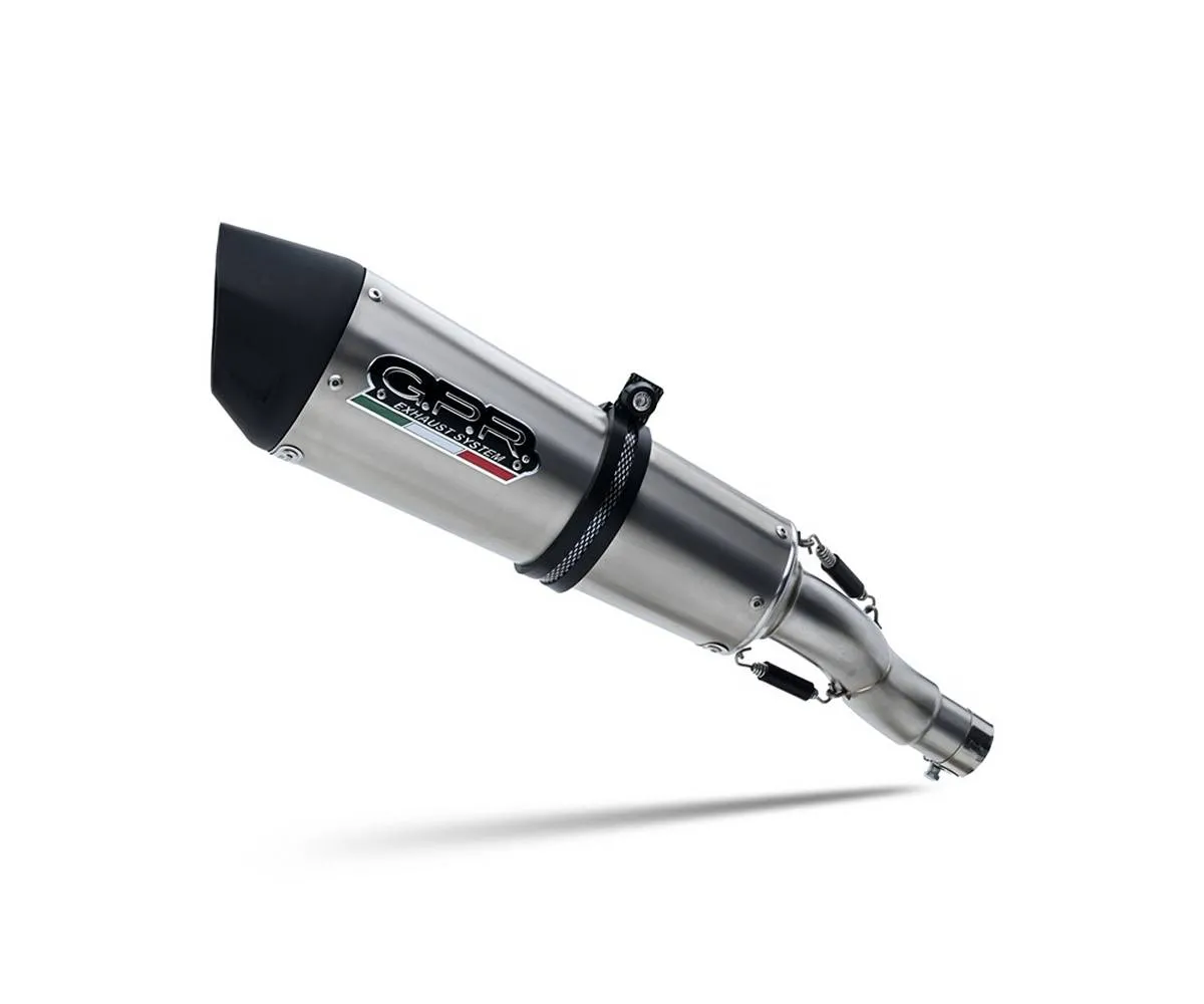 Terminale Di Scarico Gpr Gp Evo4 Titanium Omologato Titanio Satinato Per Sym Maxsym Tl 508 2021 > 2024.-E5.SY.8.GPAN.TO-394137