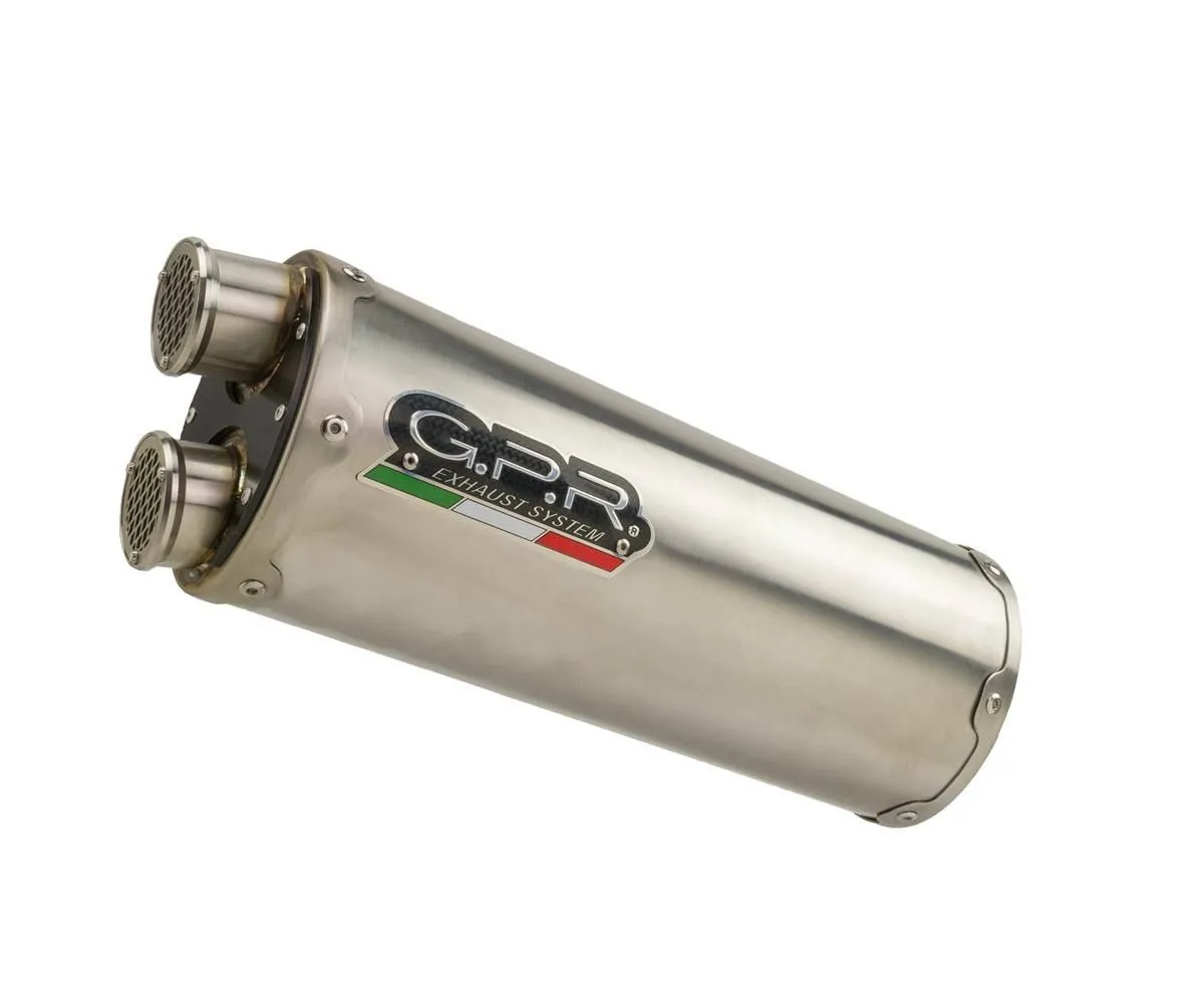 Terminale Di Scarico Gpr Omologato Dual Inox Per Yamaha Tenere 700 2025 > 2026-E5.Y.232.1.DUAL.IO-424844