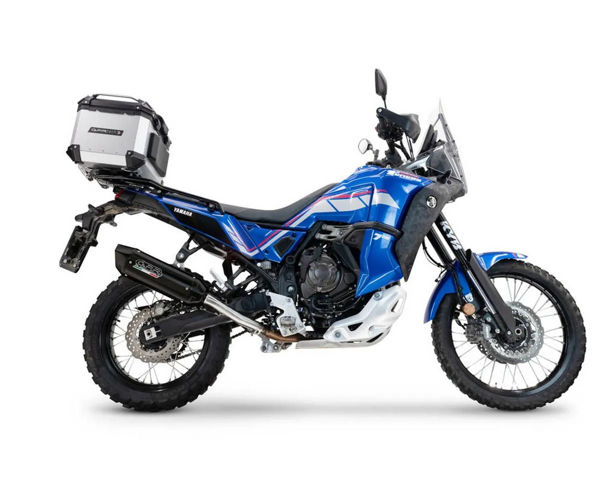 Terminale Di Scarico Gpr Omologato Furore-x Titanio Nero Per Yamaha Tenere 700 2024-E5.Y.232.7.FUXTITBL-419589