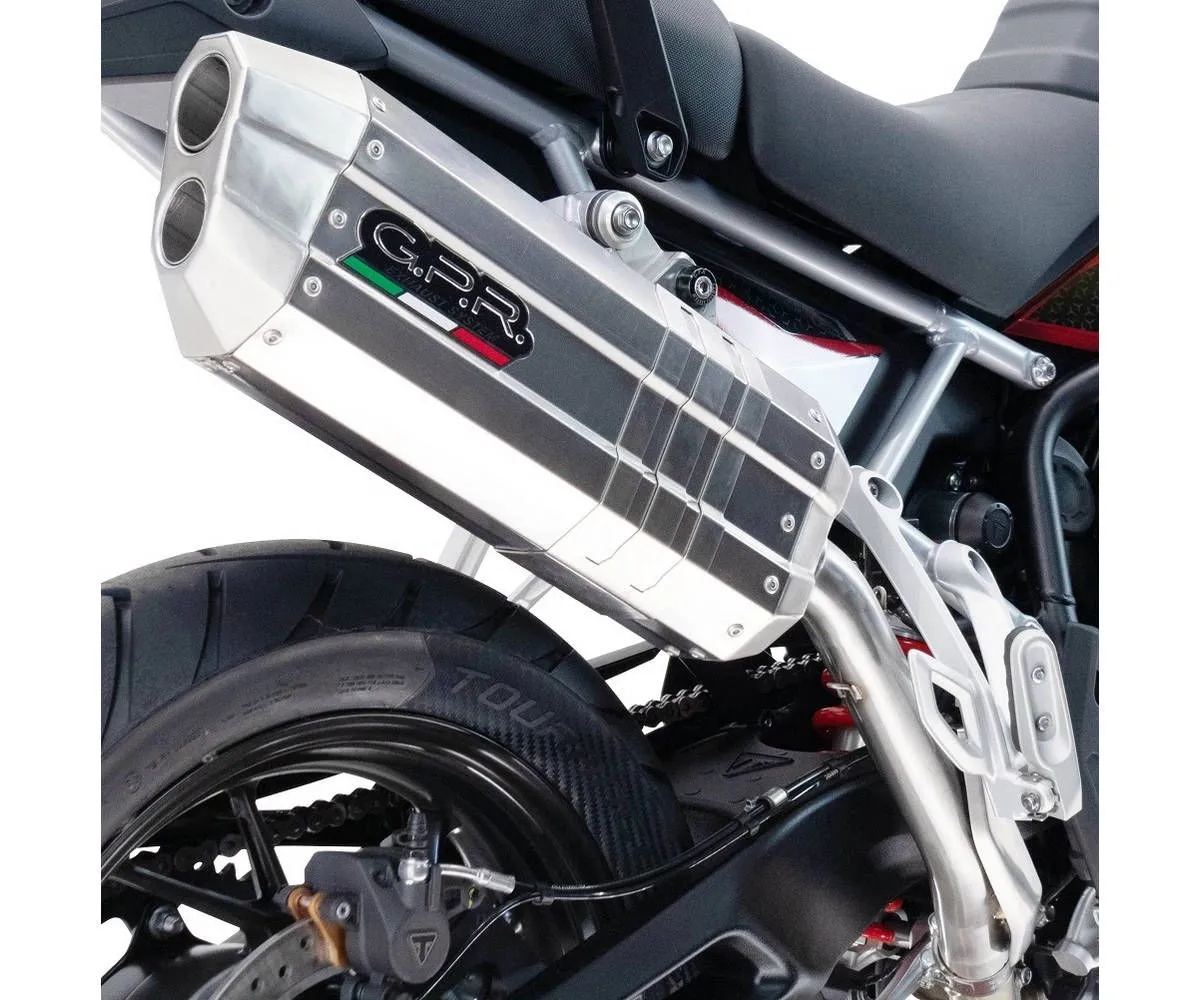 Terminale Di Scarico Gpr Omologato Hyper Sonic Inox Per Yamaha Tenere 700 2024-E5.Y.232.HYSOIN-419592