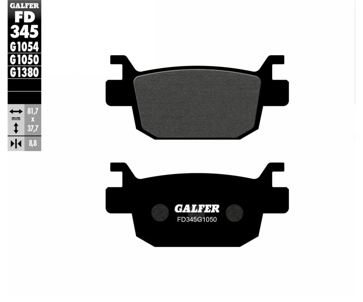 Galfer Pastiglie Freno Posteriore Honda Forza 125 2015 > 2020 Fd345-FD345G1050-394170