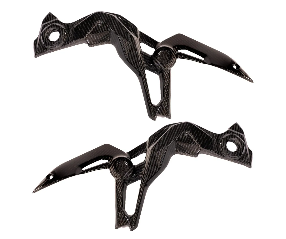Carenatura Laterale In Carbonio Twill Glossy Genial Motor Per Kawasaki Z900 2020 > 2021-GMC-1000341-TG-413457