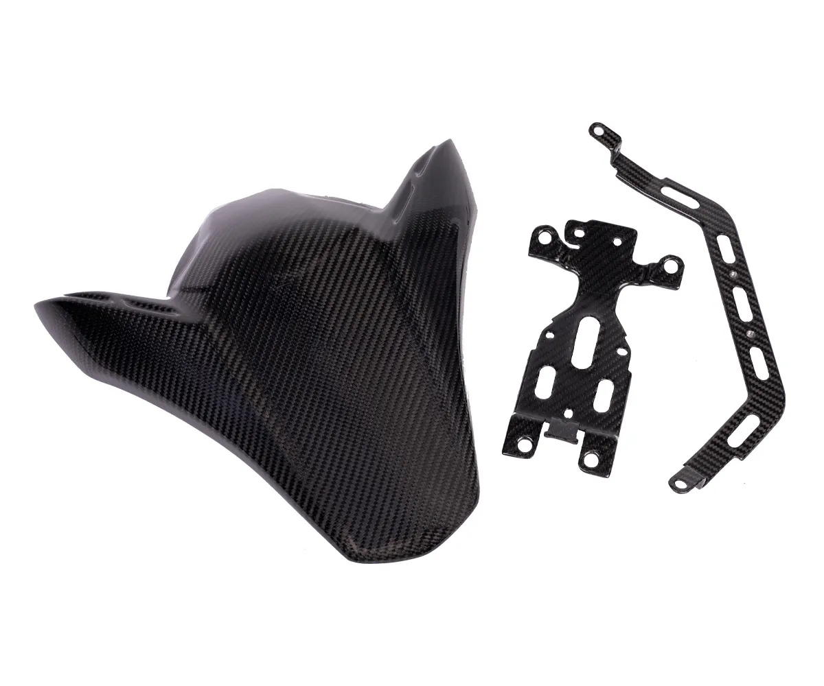 Coprisedile Passeggero In Carbonio Twill Glossy Genial Motor Per Kawasaki Z900 2017 > 2019-GMC-1000543-TG-413460