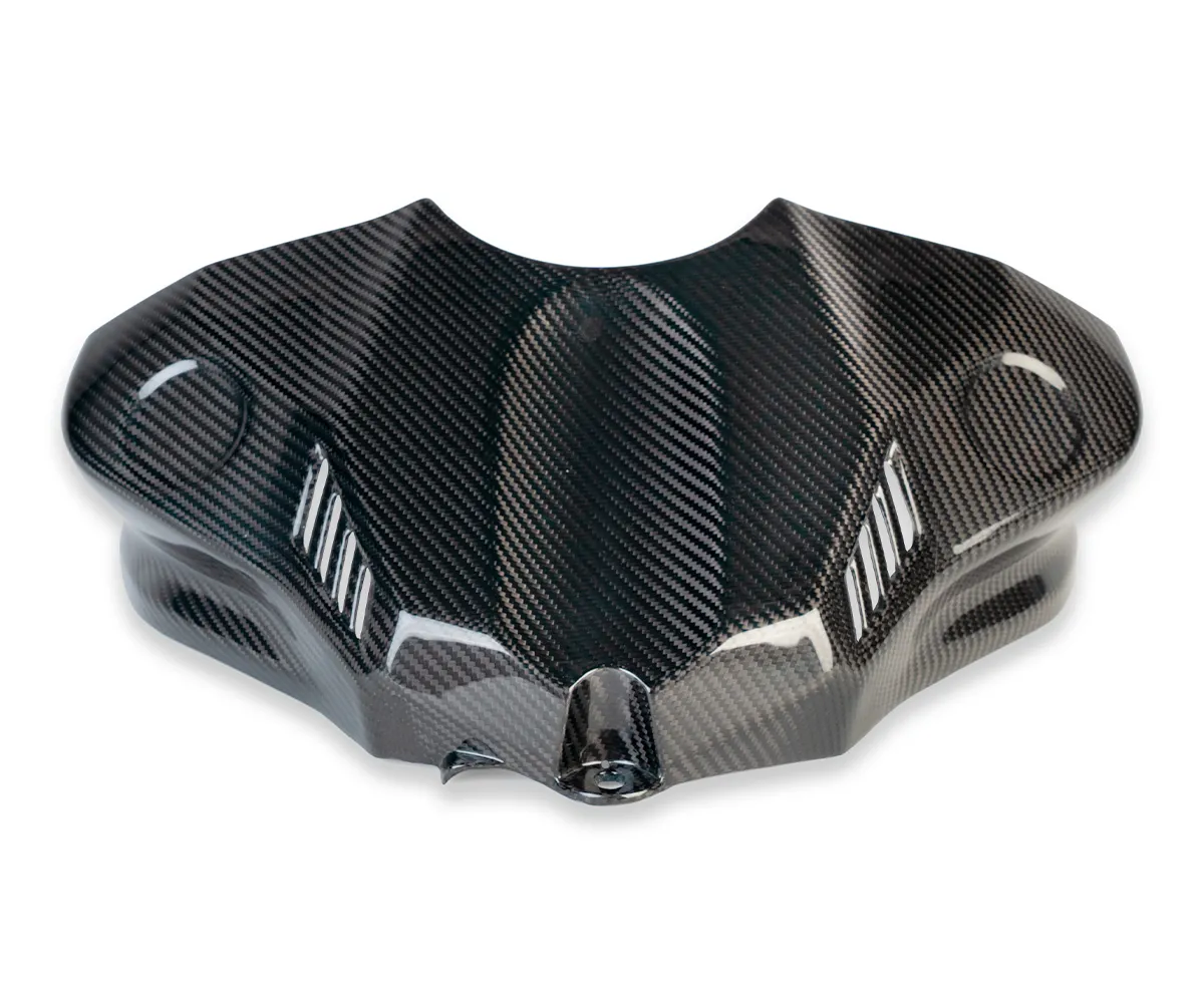 Cover Serbatoio In Carbonio Twill Glossy Genial Motor Per Yamaha Yzf-r1 2015 > 2019-GMC-999777-TG-413430