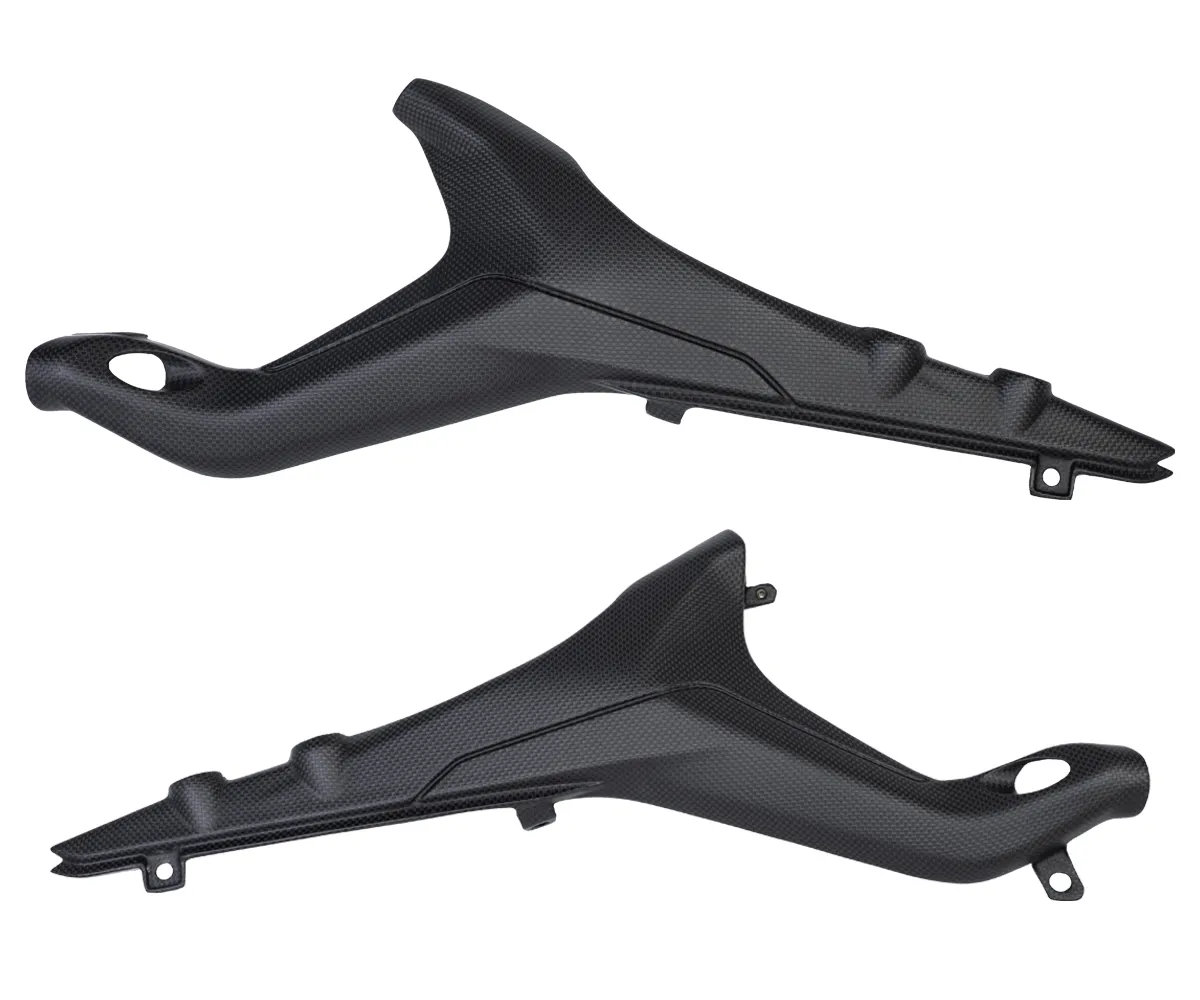 Fiancate Laterali In Carbonio Plain Matte Genial Motor Per Ducati Streetfighter V4/v4 S 2020 > 2022-GMC-999098-PM-413388