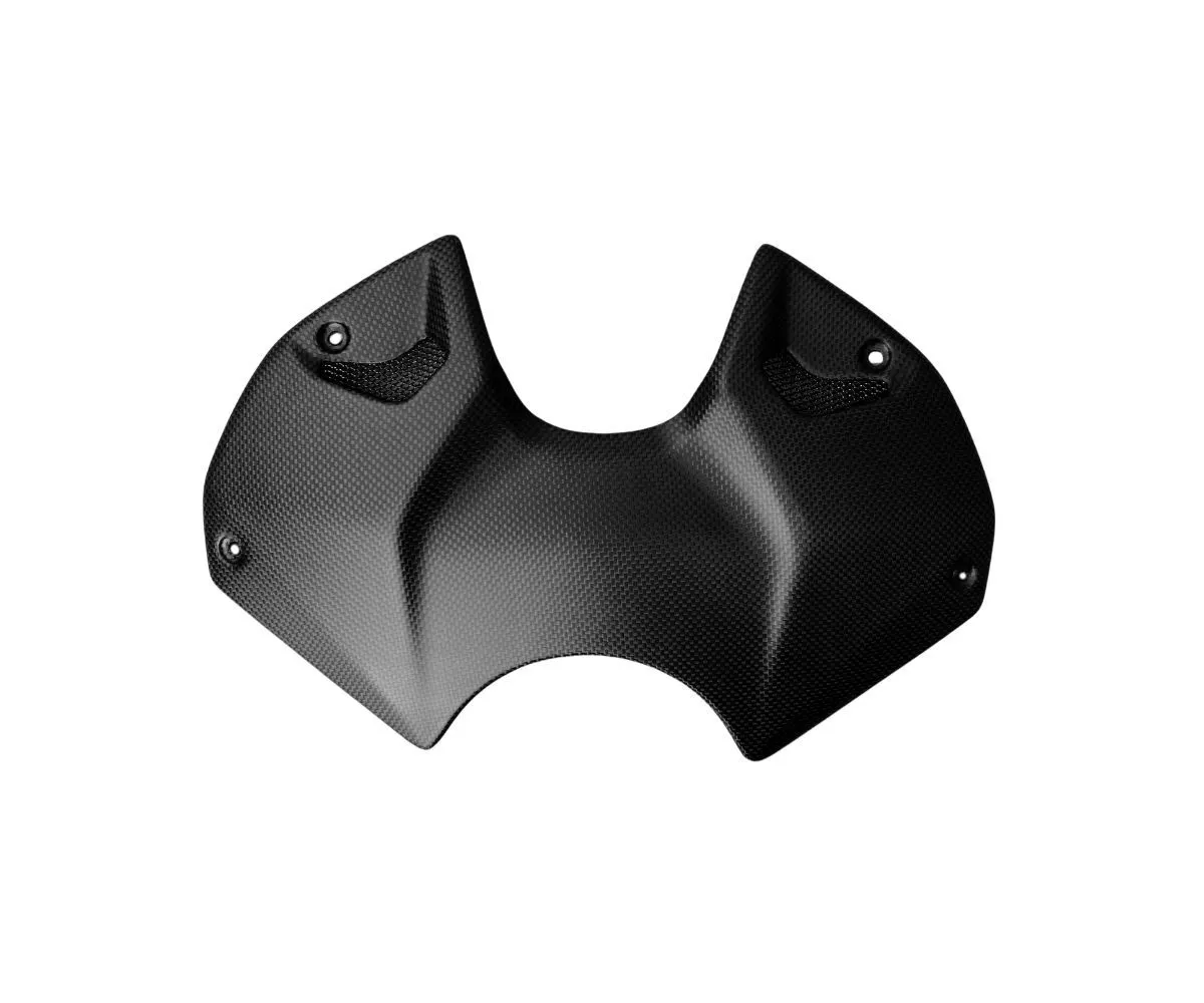 Cover Tappo Serbatoio In Carbonio Plain Matte Genial Motor Per Ducati Streetfighter V4/v4 S 2020 > 2022-GMC-999112-PM-413402