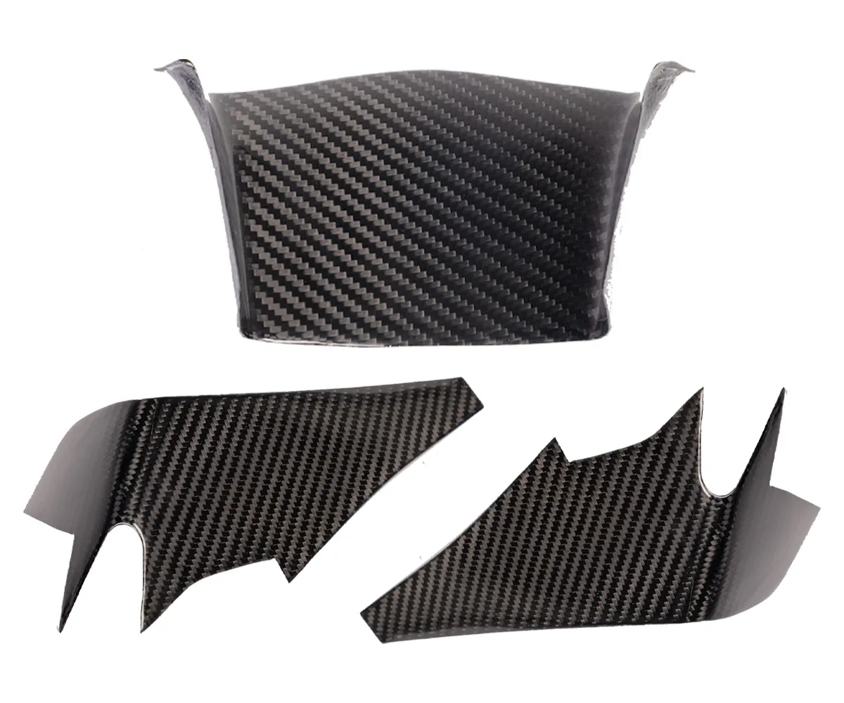 Cover Presa D'aria Frontale In Carbonio Twill Glossy Genial Motor Per Yamaha Yzf-r1 2015 > 2019-GMC-999784-TG-413437