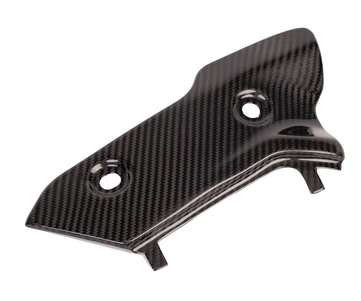 Protezione Scarico In Carbonio Twill Glossy Genial Motor Per Yamaha Yzf-r1 2015 > 2019-GMC-999789-TG-413442