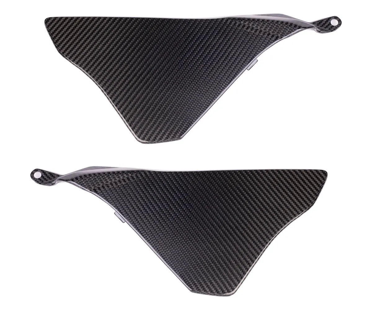 Carenatura Laterale In Carbonio Twill Glossy Genial Motor Per Yamaha Yzf-r1 2015 > 2019-GMC-999793-TG-413446
