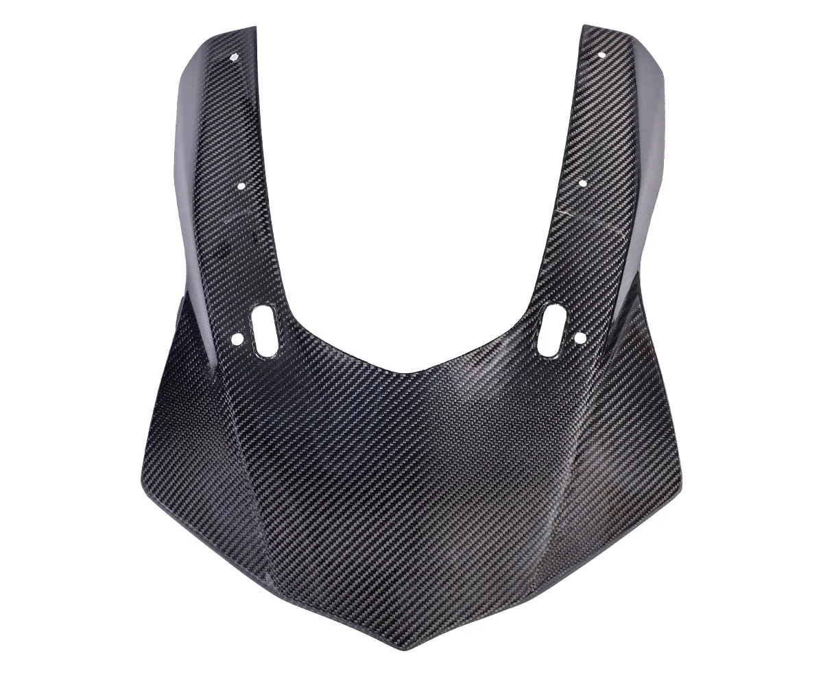 Carena Anteriore In Carbonio Twill Glossy Genial Motor Per Yamaha Yzf-r1 2015 > 2019-GMC-999795-TG-413448
