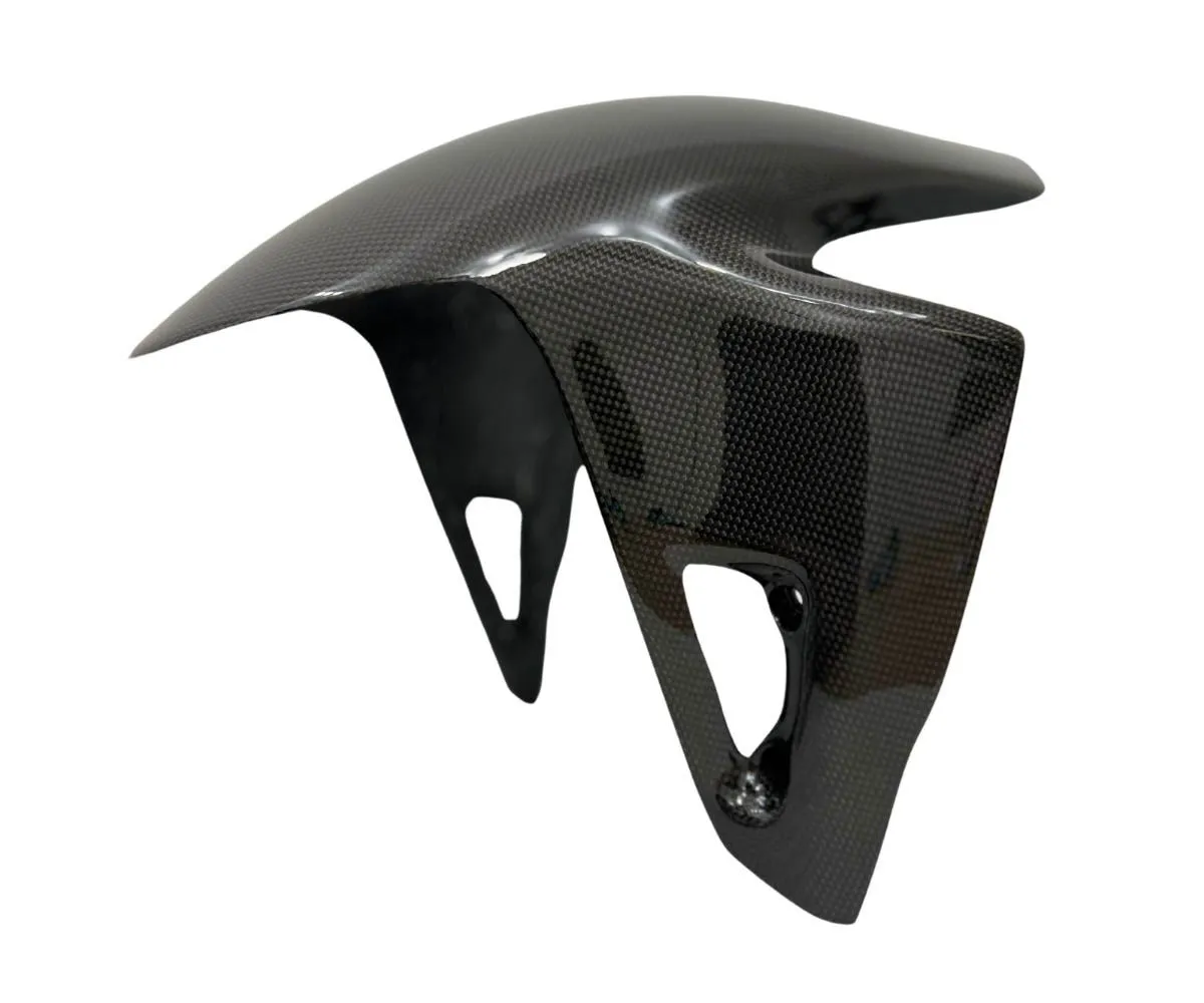 Parafango Anteriore Genial Motor In Carbonio Plane Lucido Per Ducati Streetfighter V4 / S 2018 > 2024.-GMC564-400403