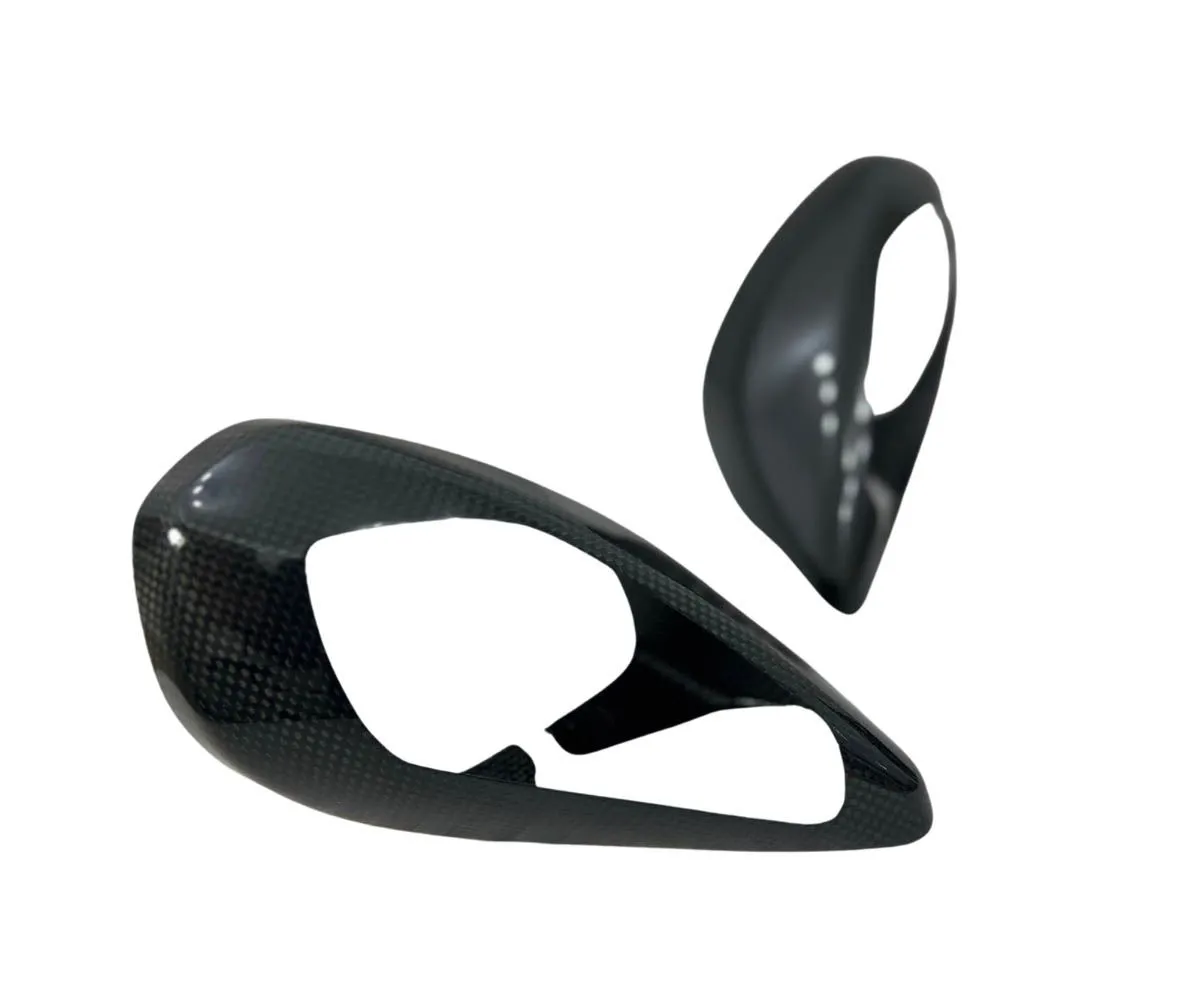 Protezioni Specchietti Genial Motor In Carbonio Plane Lucido Per Ducati Panigale V4 2018 > 2021.-GMC-999414-PG-400406