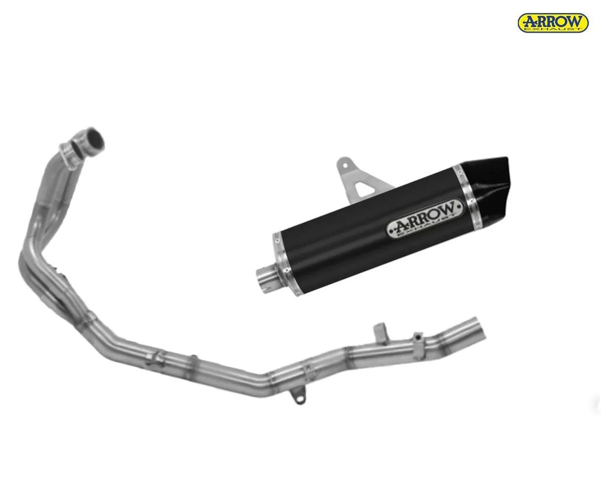 Scarico Completo Racing Arrow Maxi Race-tech Honda Adv Sports Alluminio Dark/inox 2018 > 2019-72621AKN--72149PD-250028