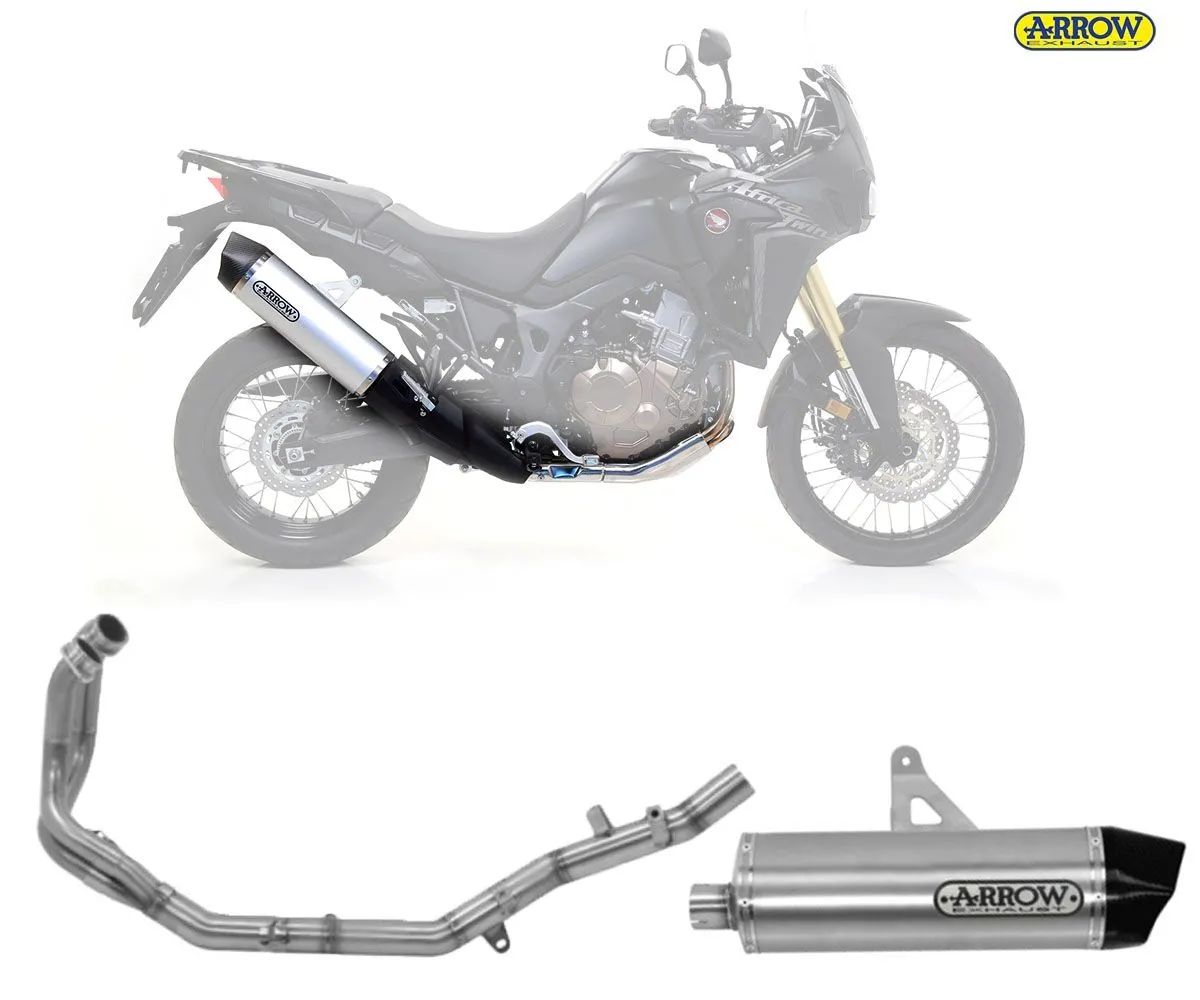 Scarico Completo Racing Arrow Maxi Race-tech Per Honda Adv Sports Alluminio/inox 2018 > 2019-72621AK--72149PD-250026