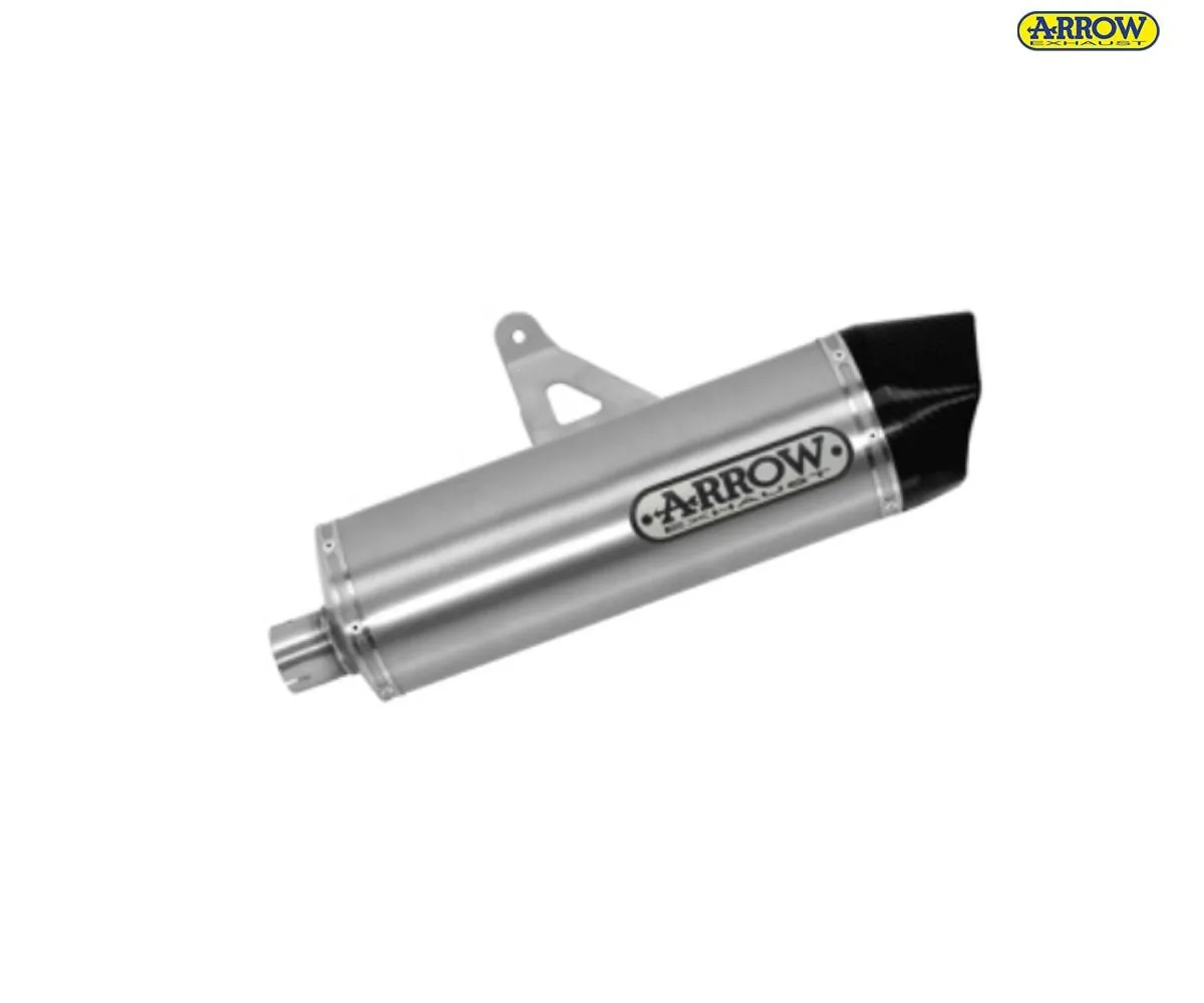 Terminale Di Scarico Arrow Maxi Race-tech Per Honda Africa Twin Adv Sports Titanio 2018 > 2019-72621PK-250023