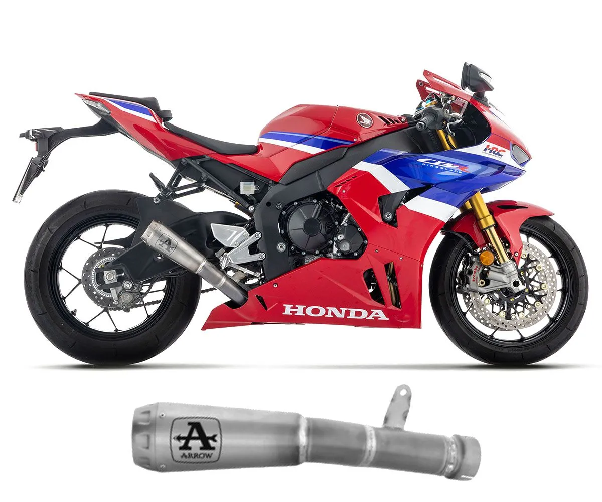 Terminale Di Scarico Arrow Pro-race Titanio Per Honda Cbr 1000 Rr-r 2024-71225PR-419599