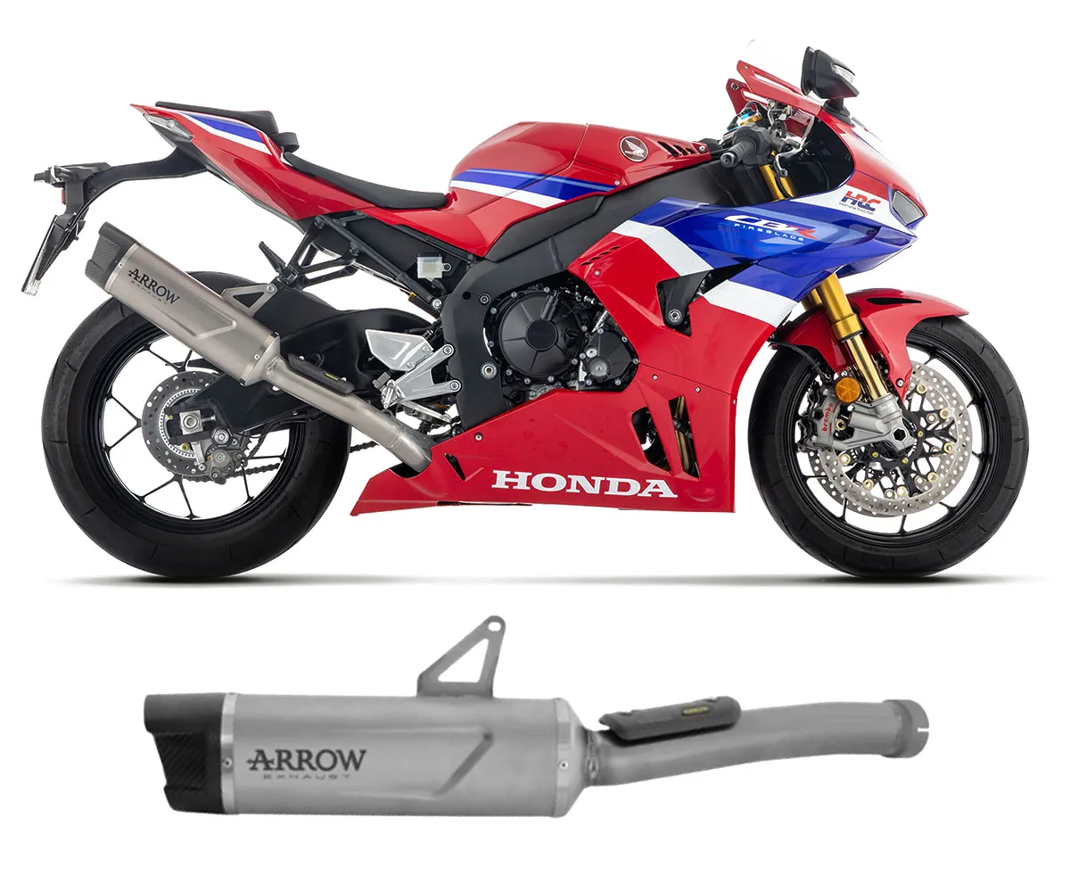 Terminale Di Scarico Arrow Indy Race Evo Titanio Per Honda Cbr 1000 Rr-r 2024-71984PK-419598