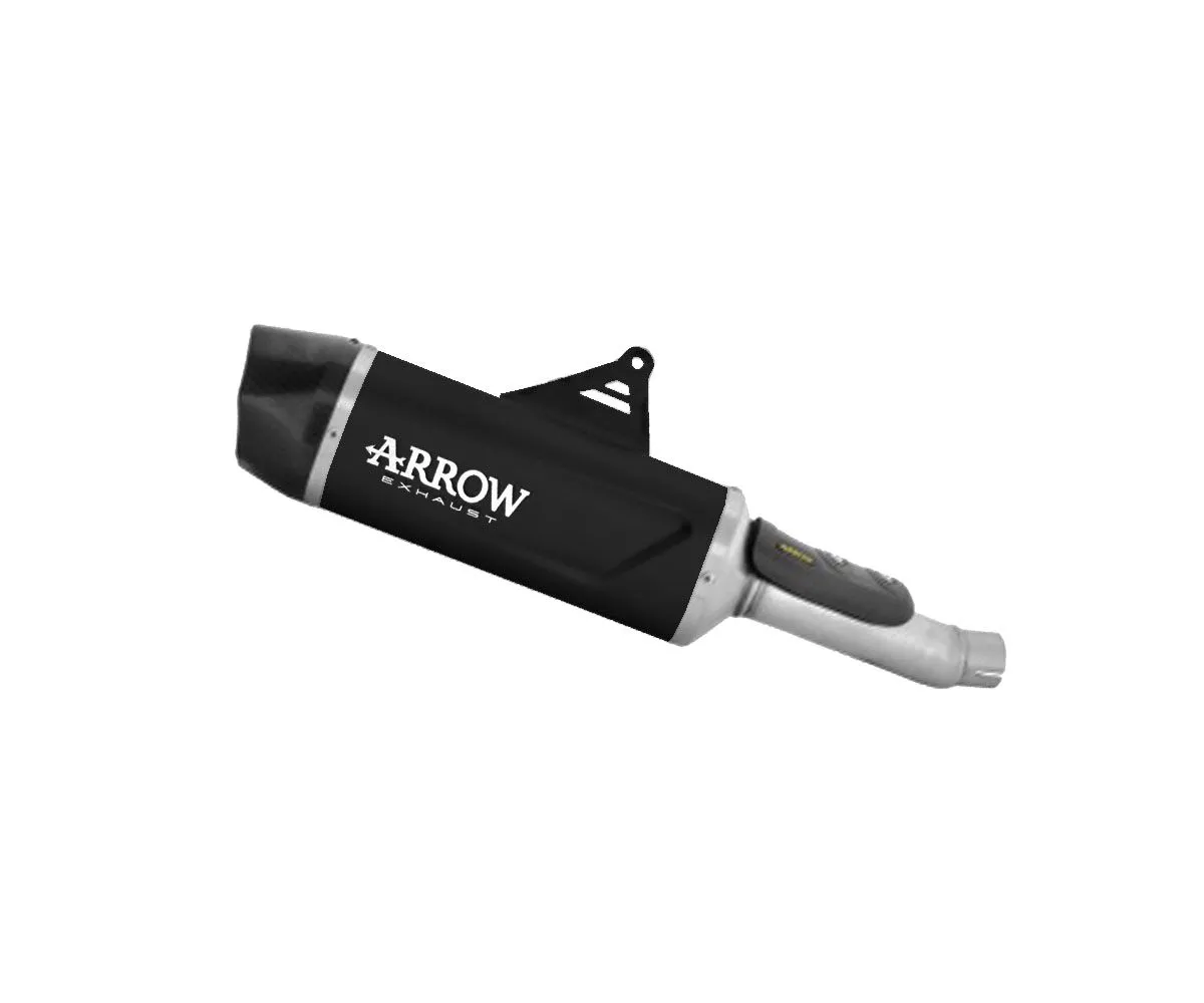 Terminale Arrow Indy Race Evo Alluminio Dark Fondello Carbonio Honda Cbr 500 R 2024-71980AKN-415163