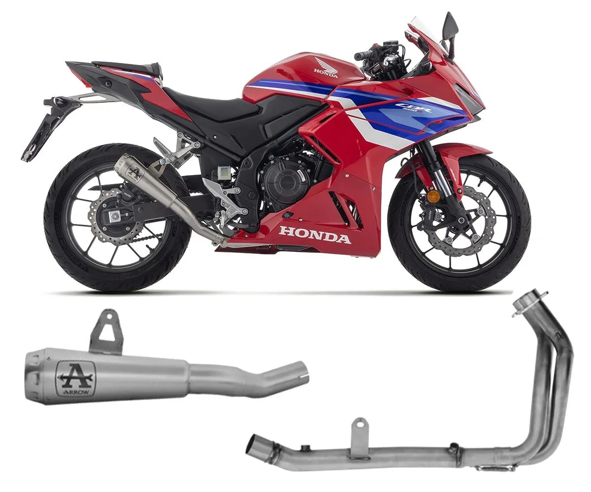 Scarico Completo Racing Arrow Pro Race Nichrom Honda Cbr 500 R 2024-71980PRI--71794MI-415168