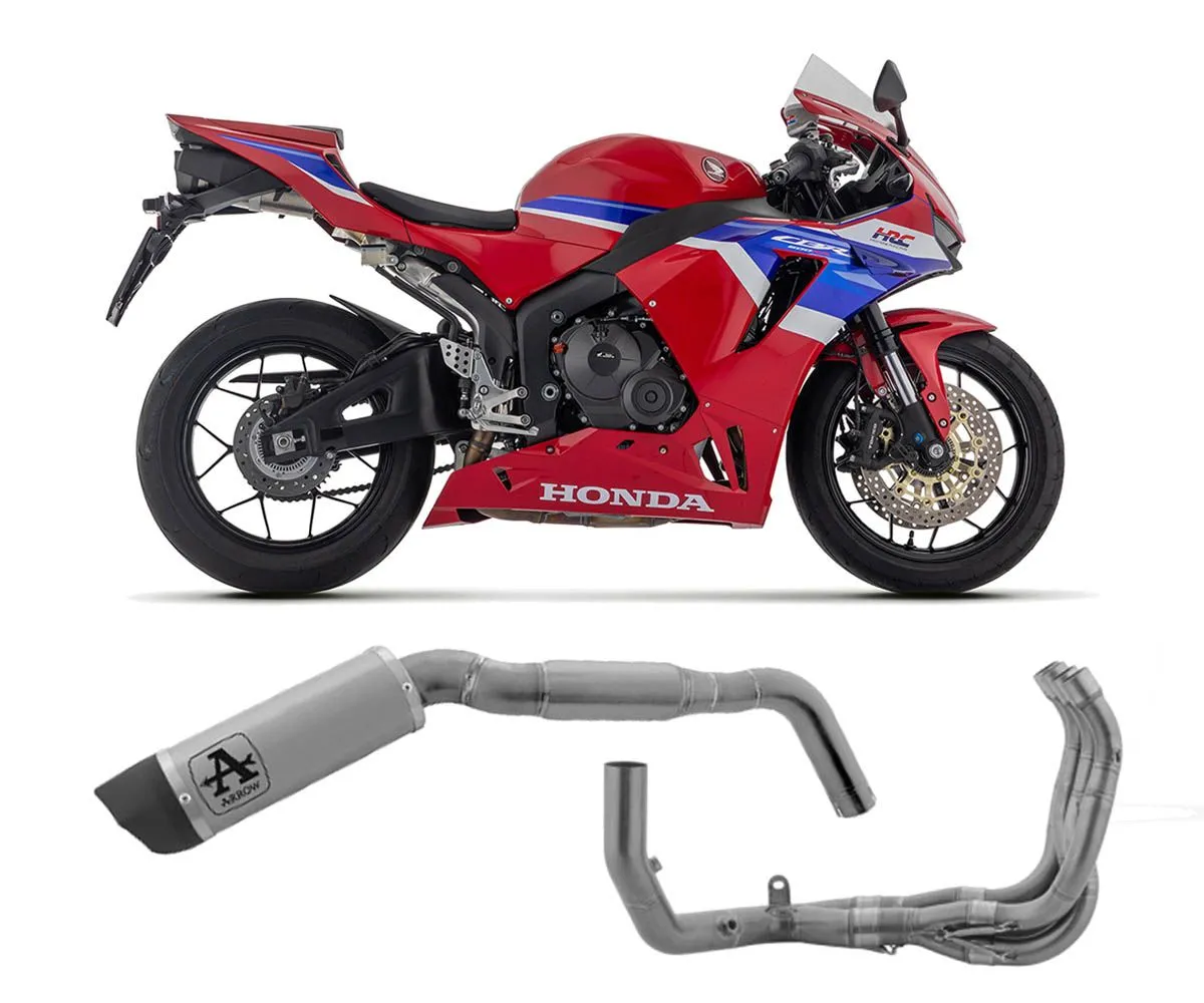 Scarico Completo Racing Arrow Indy Race Titanio Honda Cbr 600 Rr 2024.-71971PK--71784MI-413519