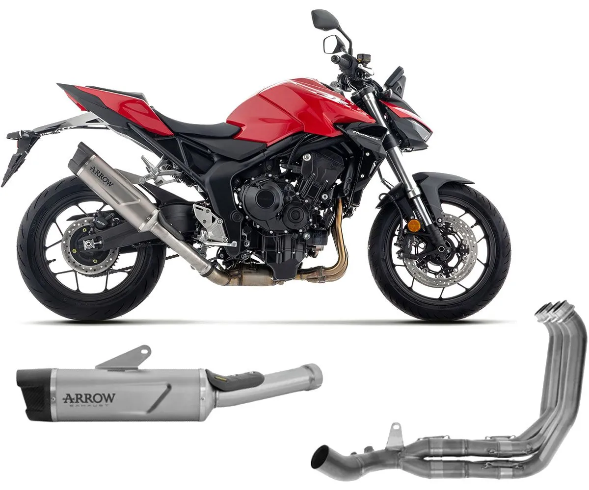 Scarico Completo Arrow Indy Race Evo Titanio Honda Cb 1000 Hornet 2025-71982PK--71797MI-419661