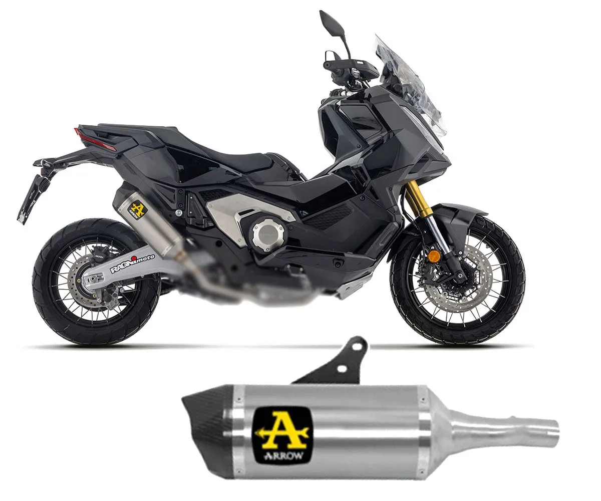 Terminale Di Scarico Arrow Race Tech Corto Titanio Honda X-adv 750 2025-71985PKC-423869