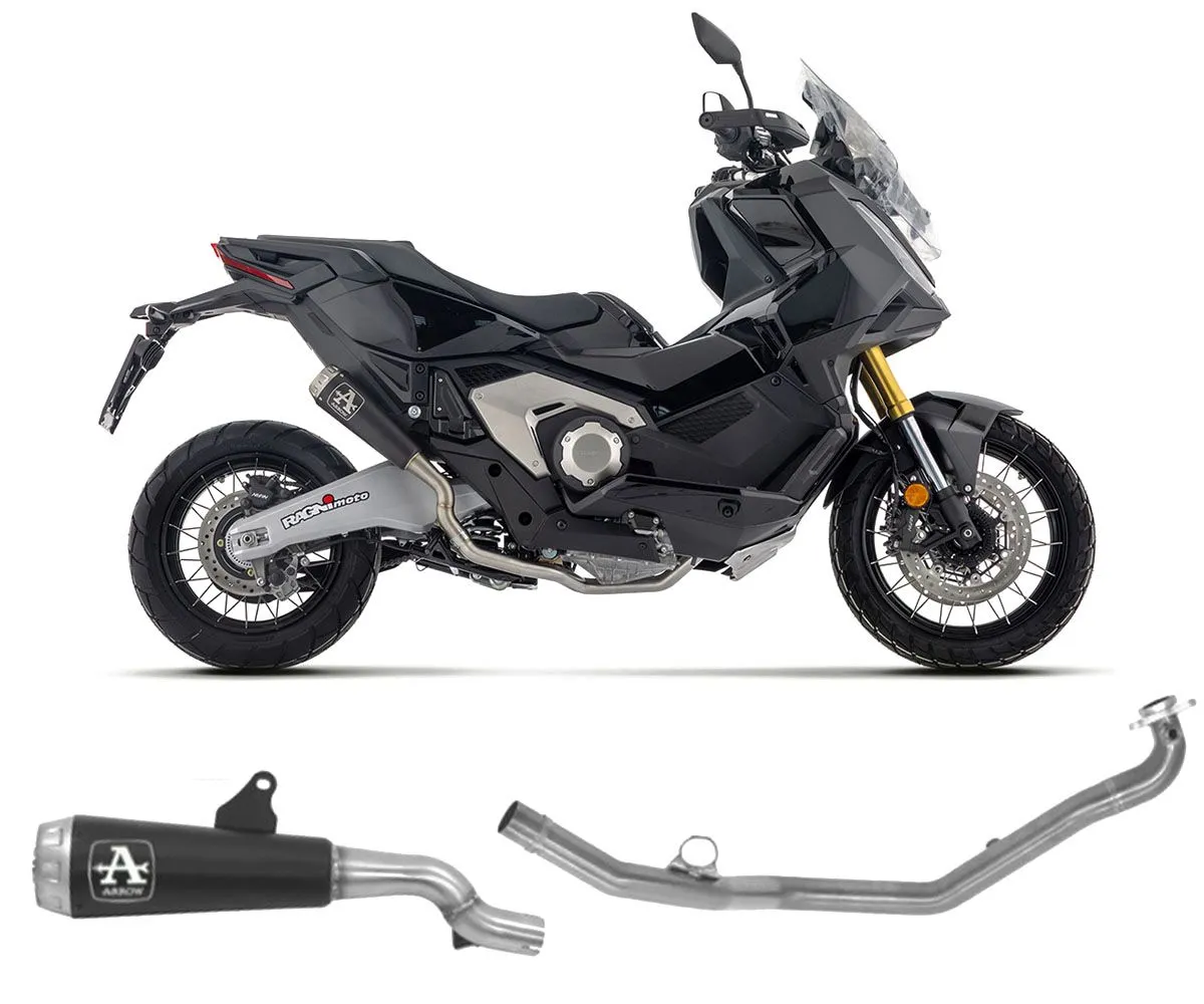 Scarico Completo Racing Arrow Pro Race Dark Nichrom Per Honda X-adv 750 2025-71985PRN--71798MI-423877