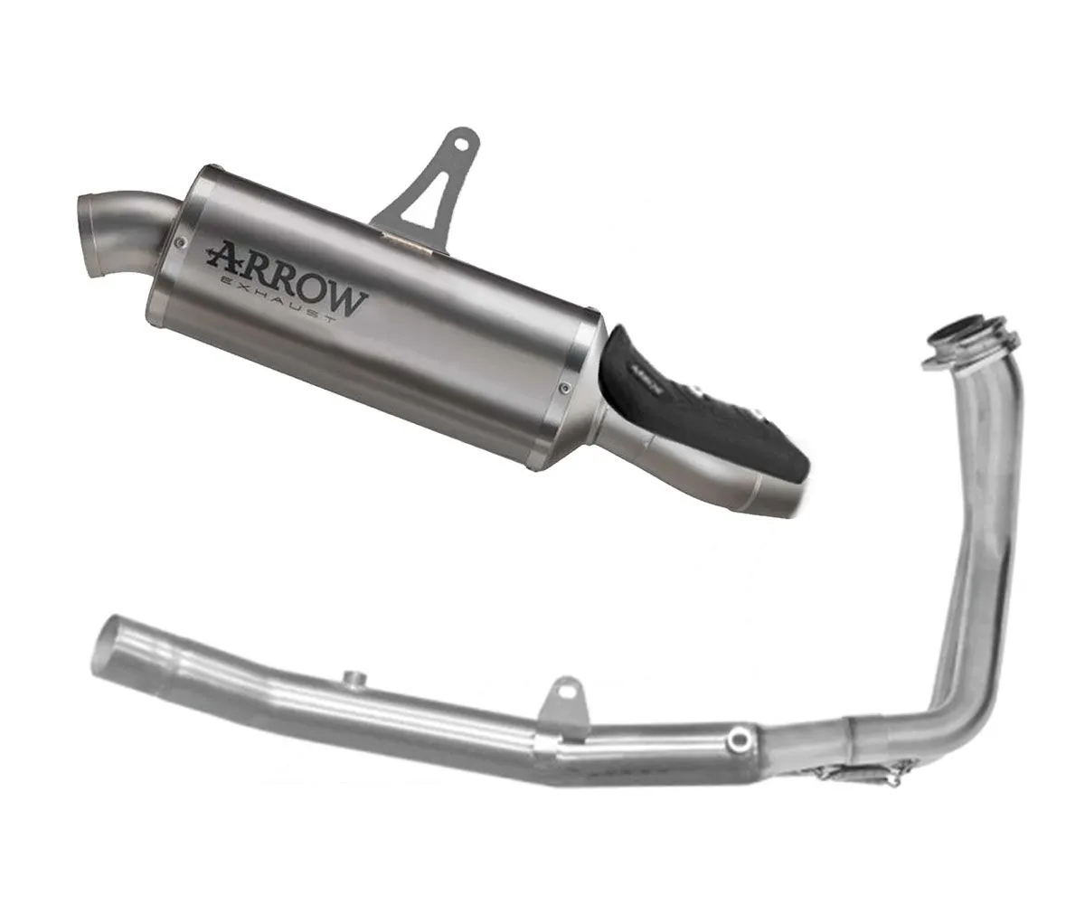 Scarico Completo Arrow Indy Race Alluminio Fondello Inox Per Honda Xl 750 Transalp 2025-72641AO--72203PD-424968