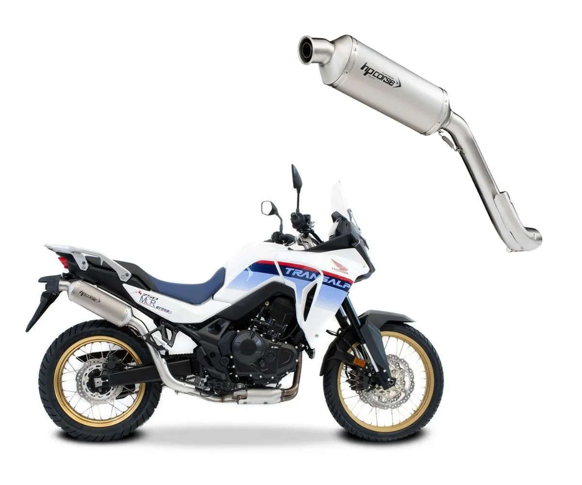 Terminale Scarico Hpcorse Sp-1 Short Titanium Honda Transalp Xl 750 2023 > 2024-HOSP1750HT-AB-415499