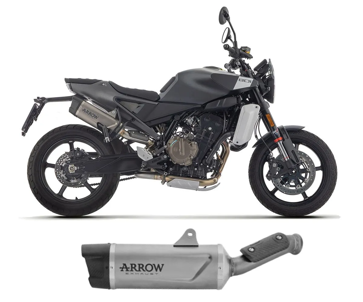 Terminale Scarico Arrow Indy Race Evo Titanio Husqvarna Svartpilen 801 2024.-72975PK-415145