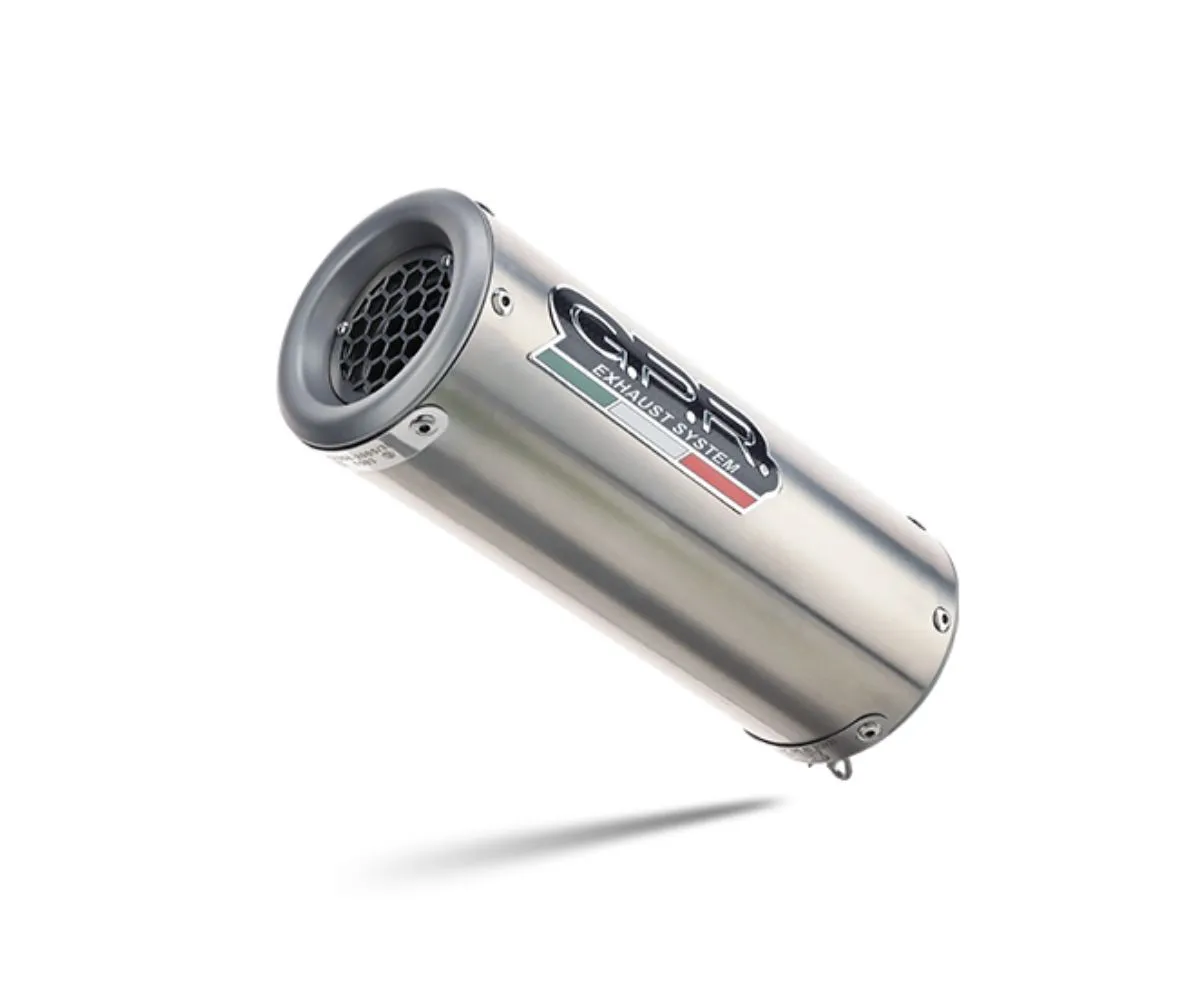 Terminale Di Scarico Omologato Gpr M3 Inox In Inox 304 Satinato Per Honda Nx500 2024-H.253.2.M3.INOX-415680