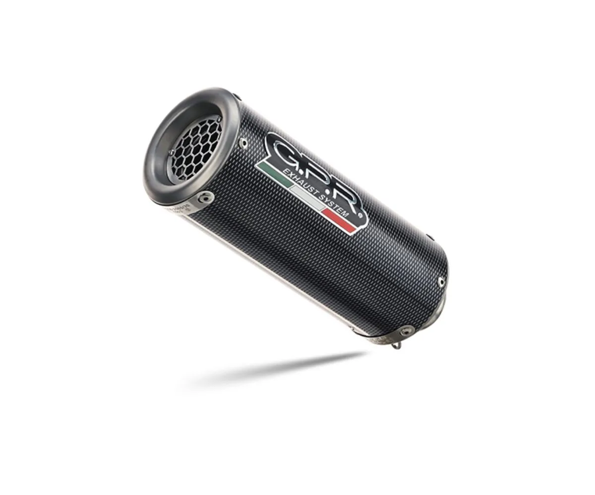 Terminale Di Scarico Omologato Gpr M3 Poppy In Inox 304 Satinato Per Honda Nx500 2024-H.253.2.M3.PP-415681