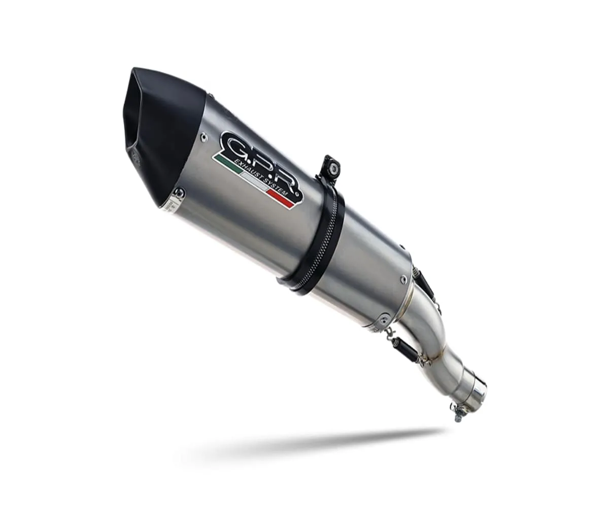 Terminale Di Scarico Omologato Gpr Gp Evo4 Titanium In Titanio Satinato Per Honda Xl750 Transalp 750 2024-H.271.NOV.GPAN.TO-415653